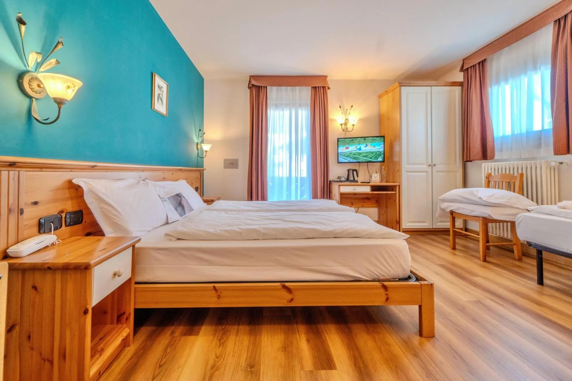 Bed in Hotel Primula