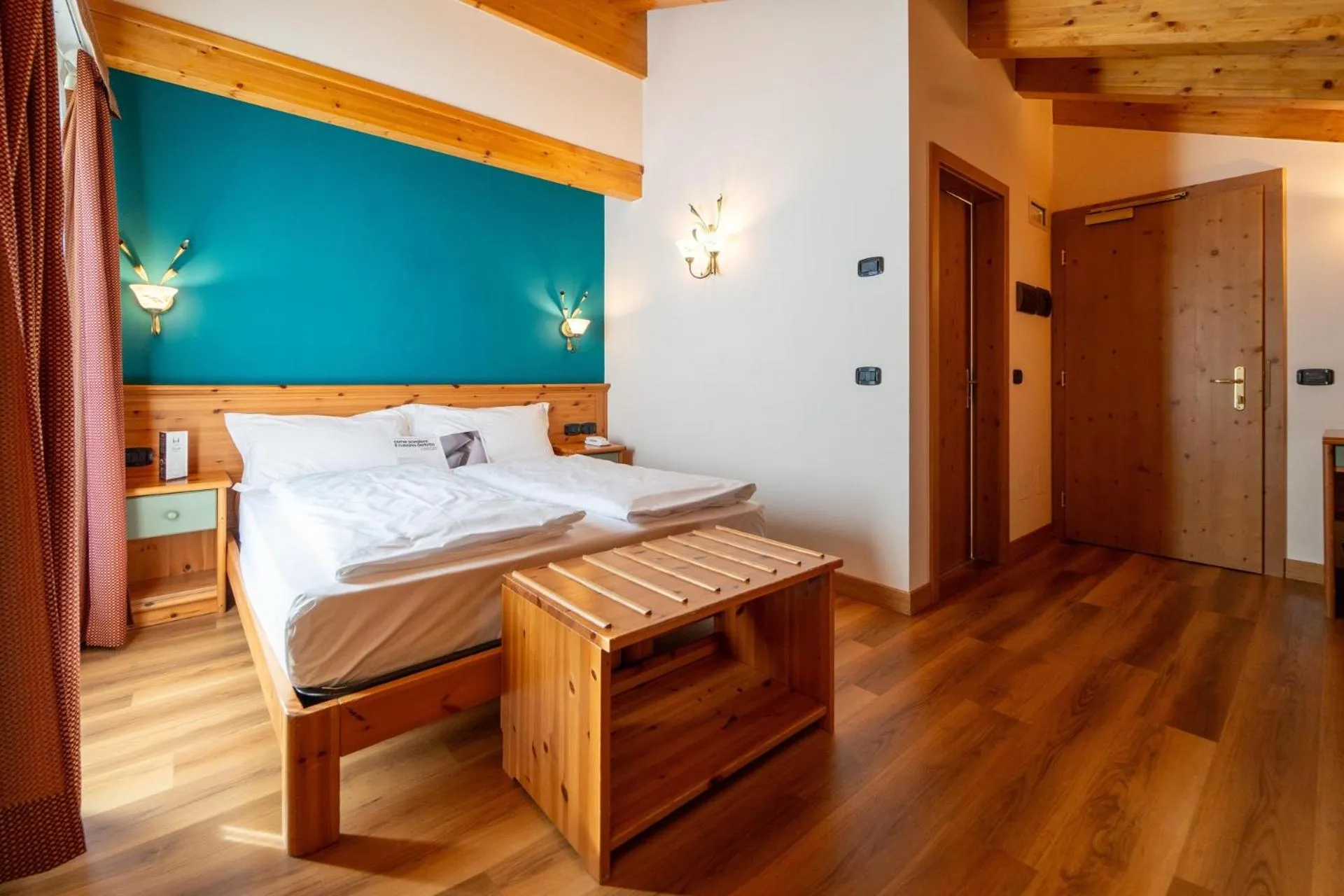 Bed in Hotel Primula