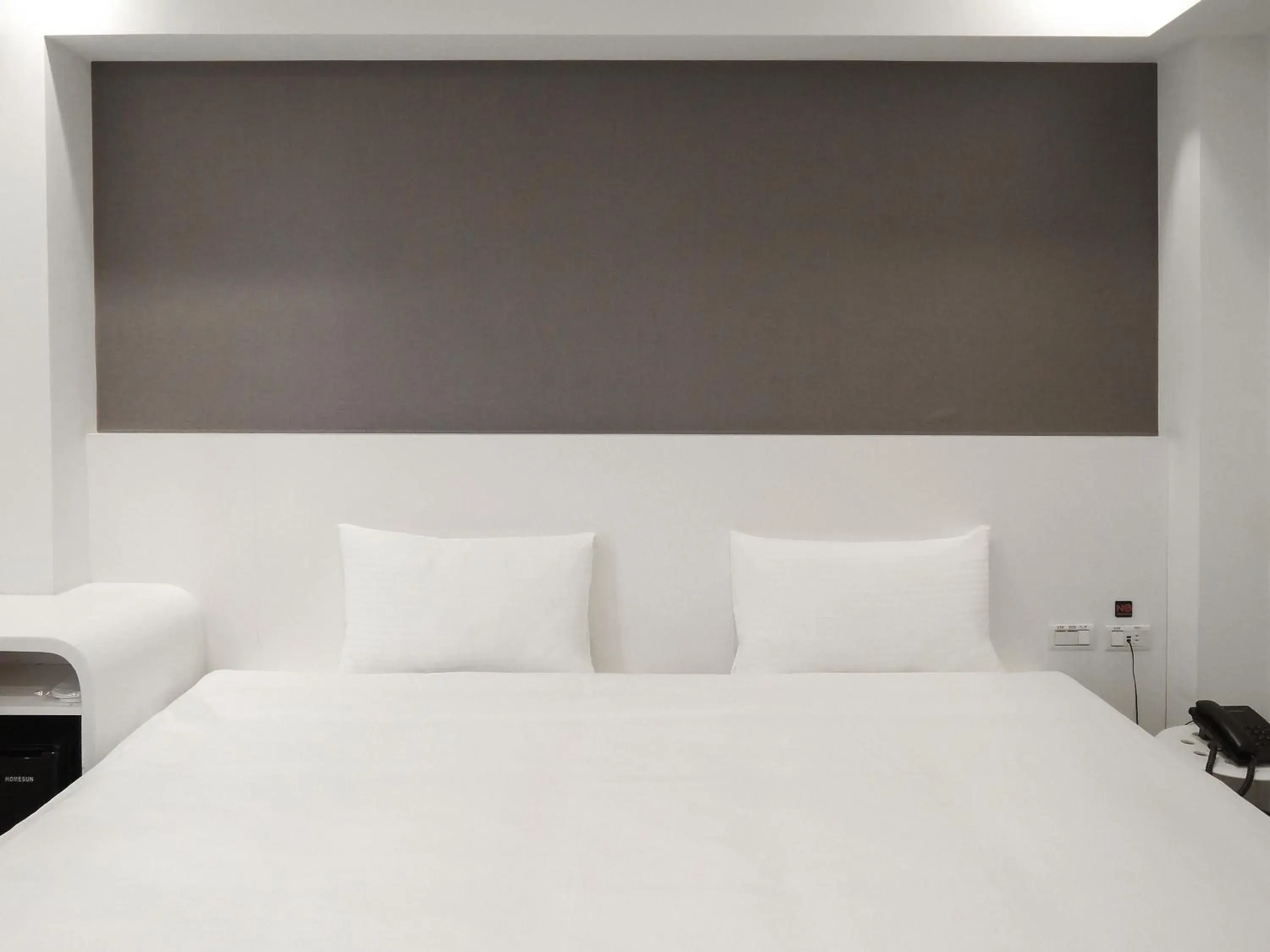 Bed in CHECK inn Express Taipei Yongkang Bed in CHECK inn Express Taipei Yongkang