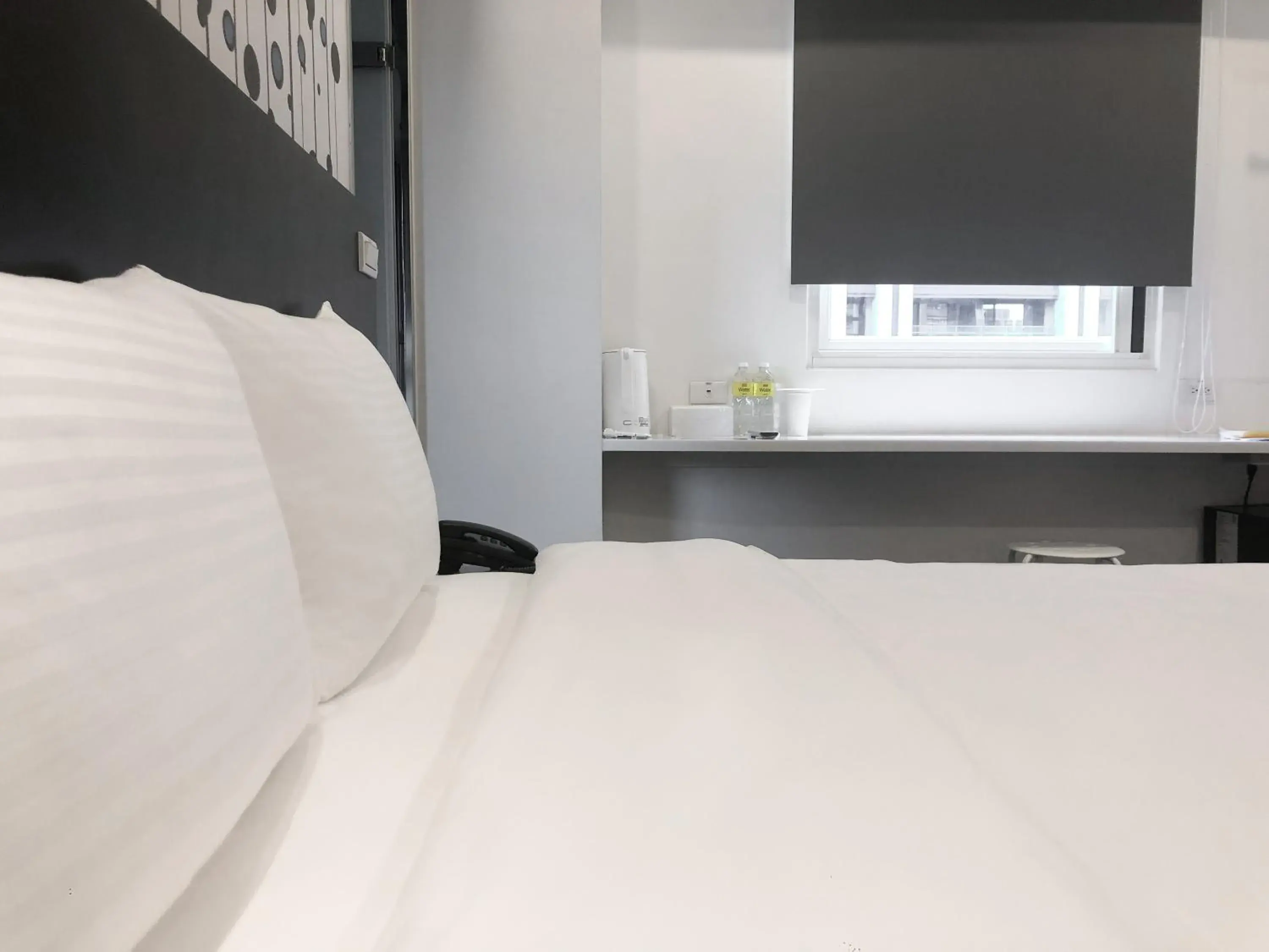 Bed in CHECK inn Express Taipei Yongkang Bed in CHECK inn Express Taipei Yongkang