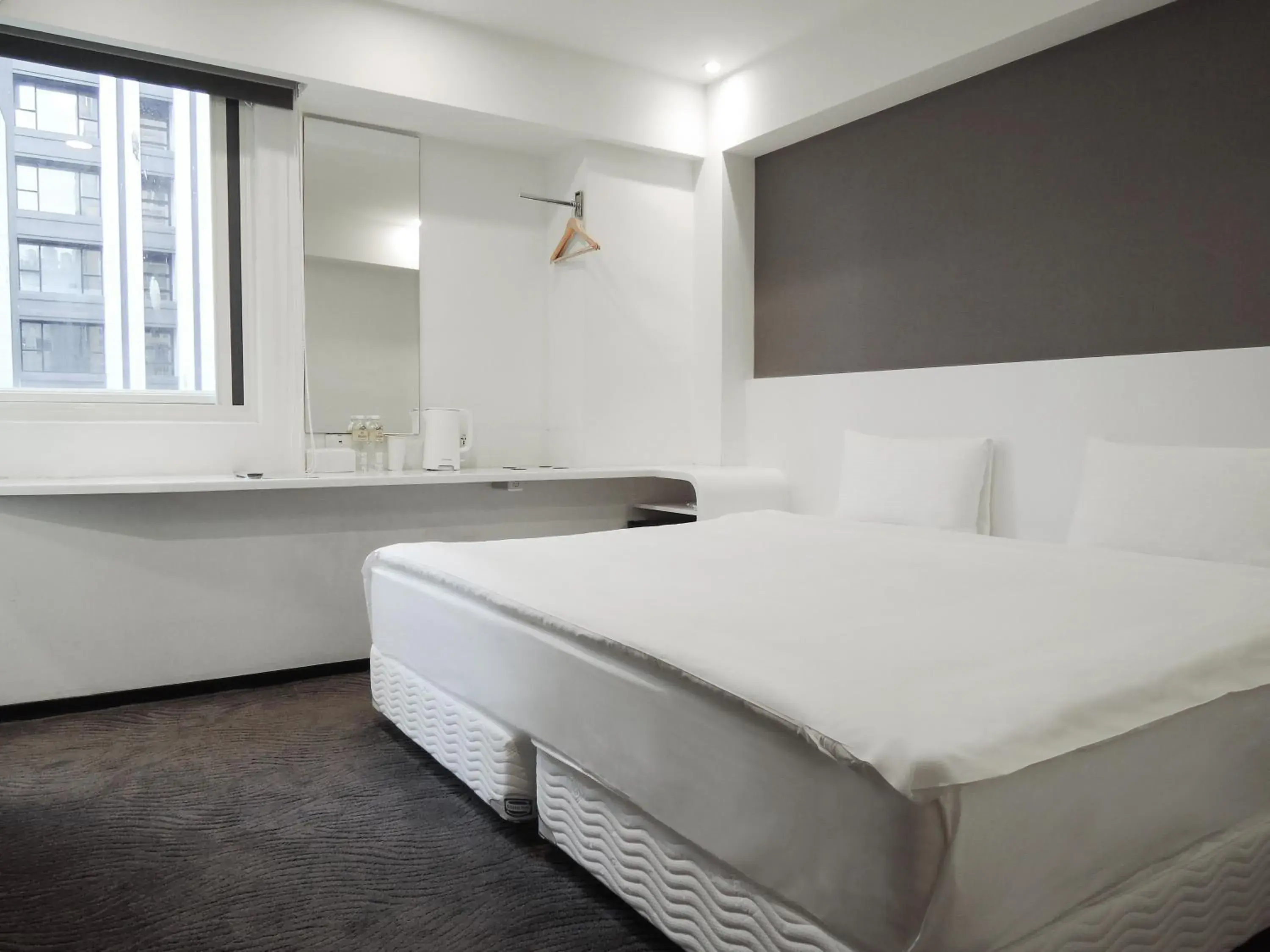 Bed in CHECK inn Express Taipei Yongkang Bed in CHECK inn Express Taipei Yongkang