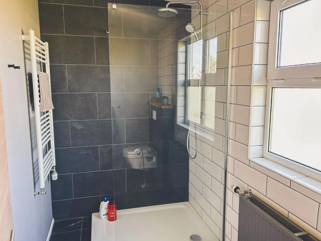 Shower in Ármót Guesthouse