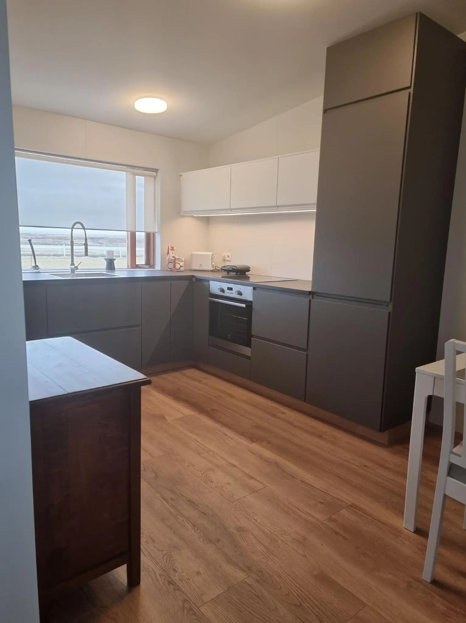 Kitchen or kitchenette in Ármót Guesthouse