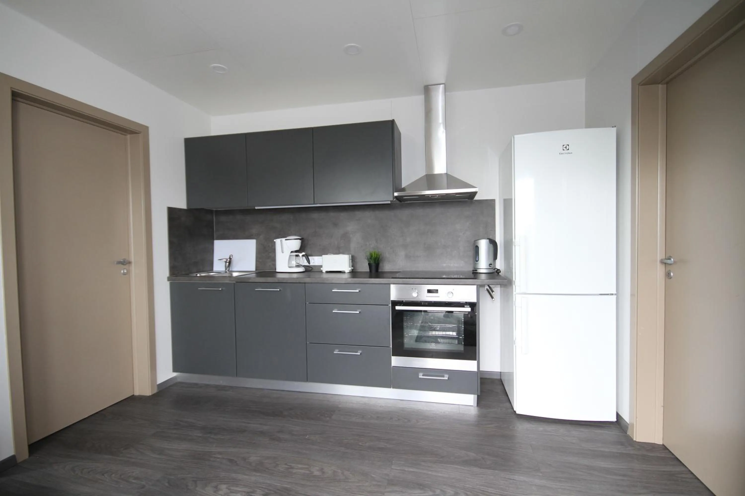 Kitchen or kitchenette in Ármót Guesthouse
