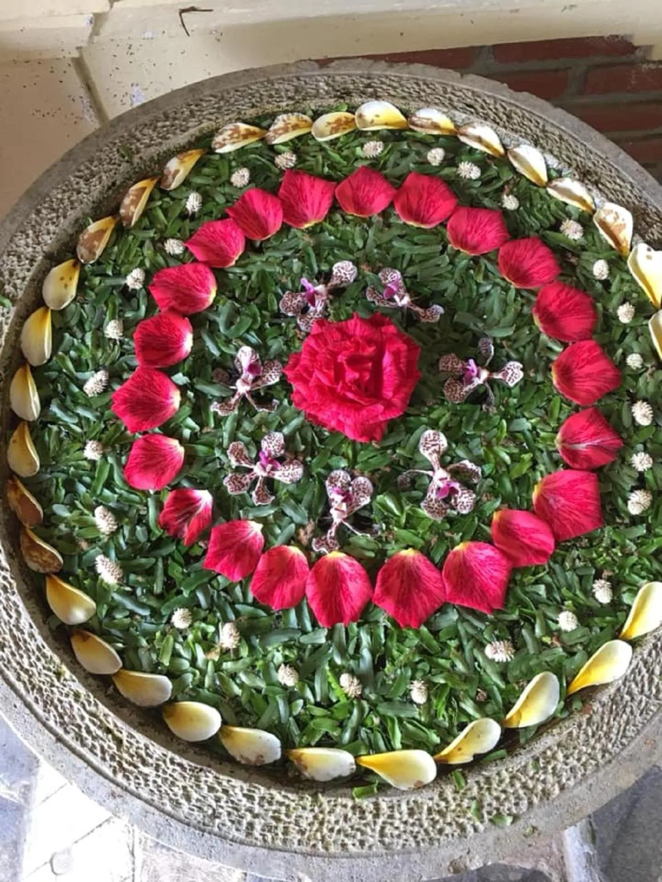 Decorative detail in Puri Lumbung Cottages Restaurant & Spa Munduk