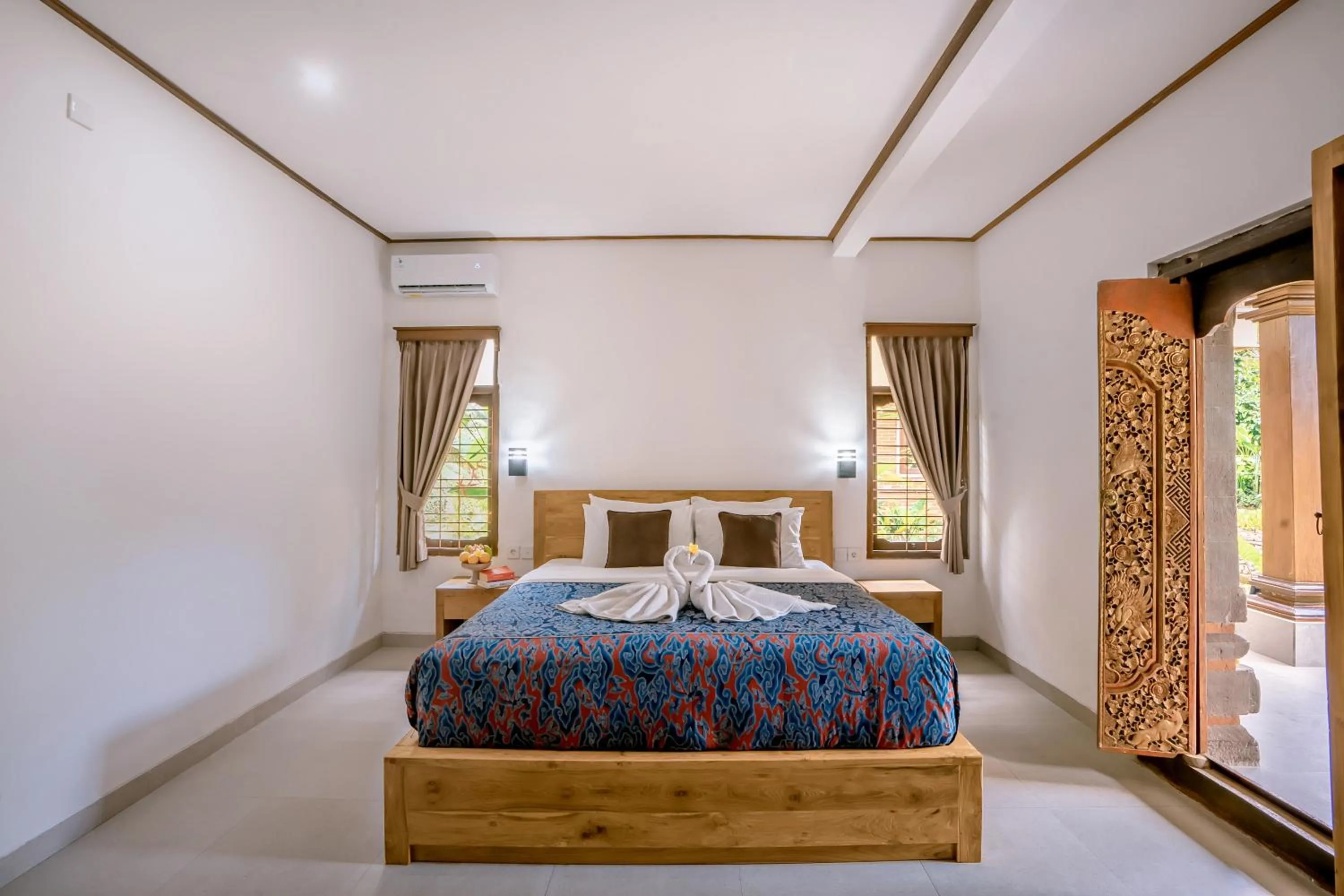 Bedroom, Bed in Garden View Ubud