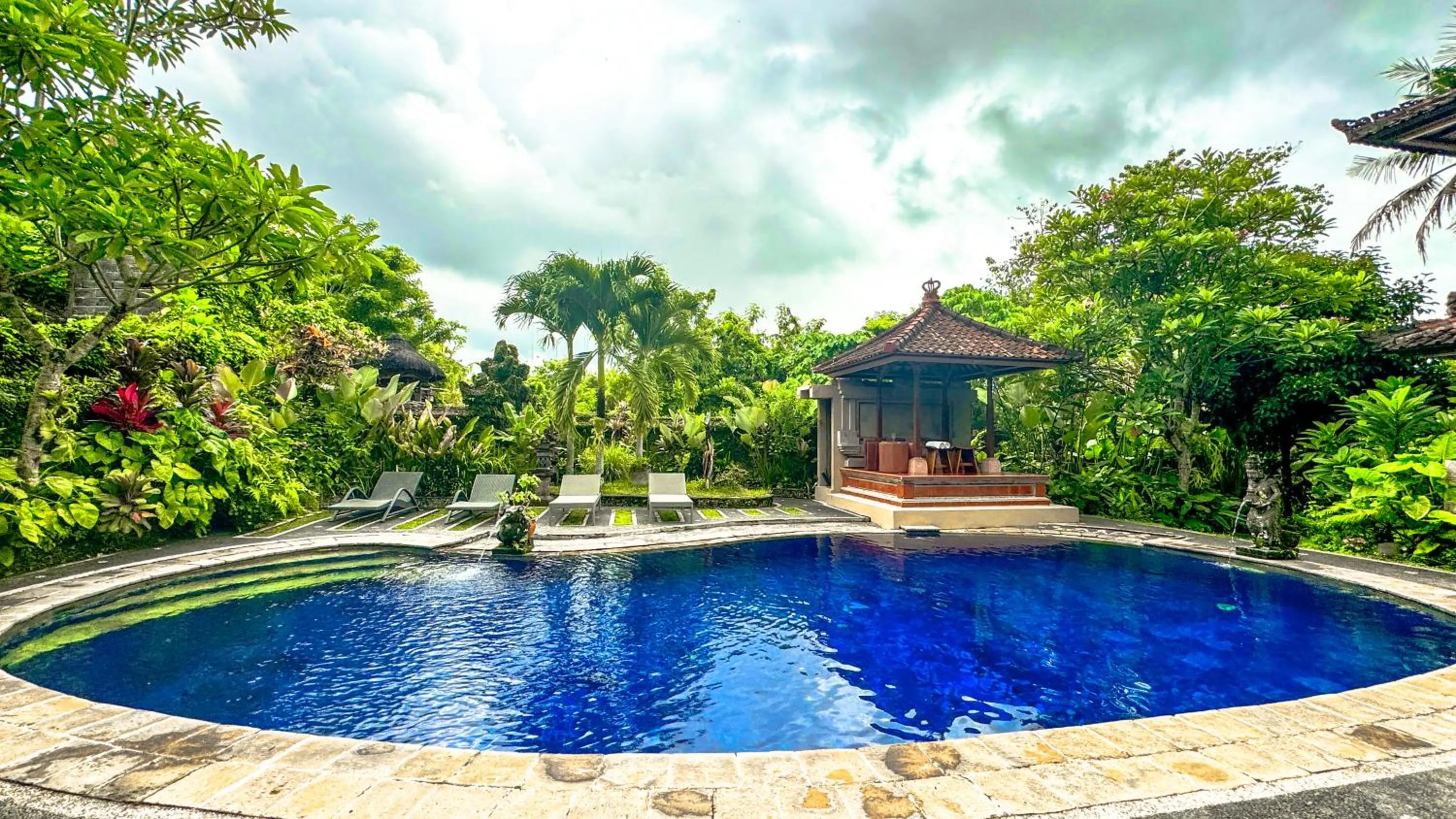 Pool view in Garden View Ubud