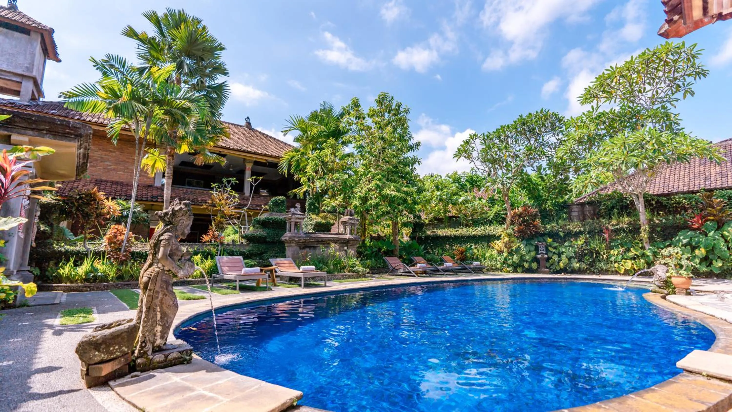 Swimming pool in Garden View Ubud