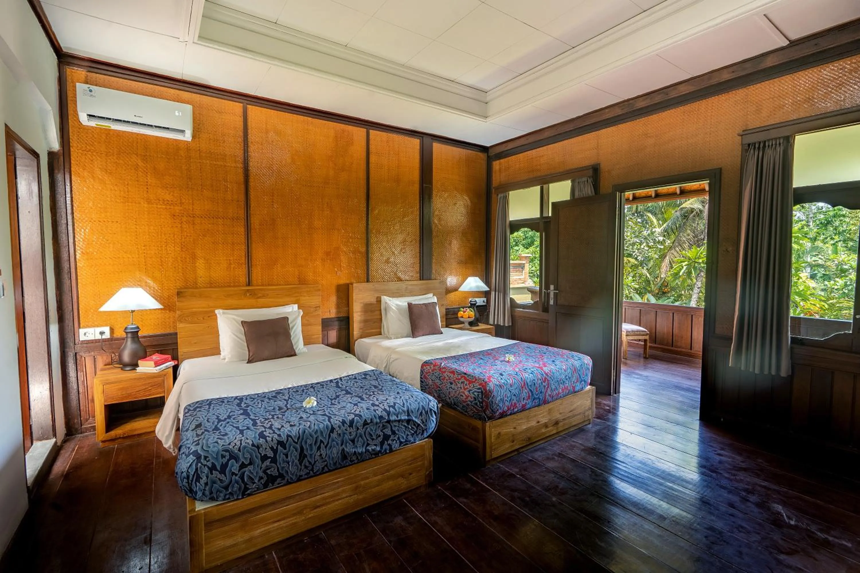 Bedroom, Bed in Garden View Ubud