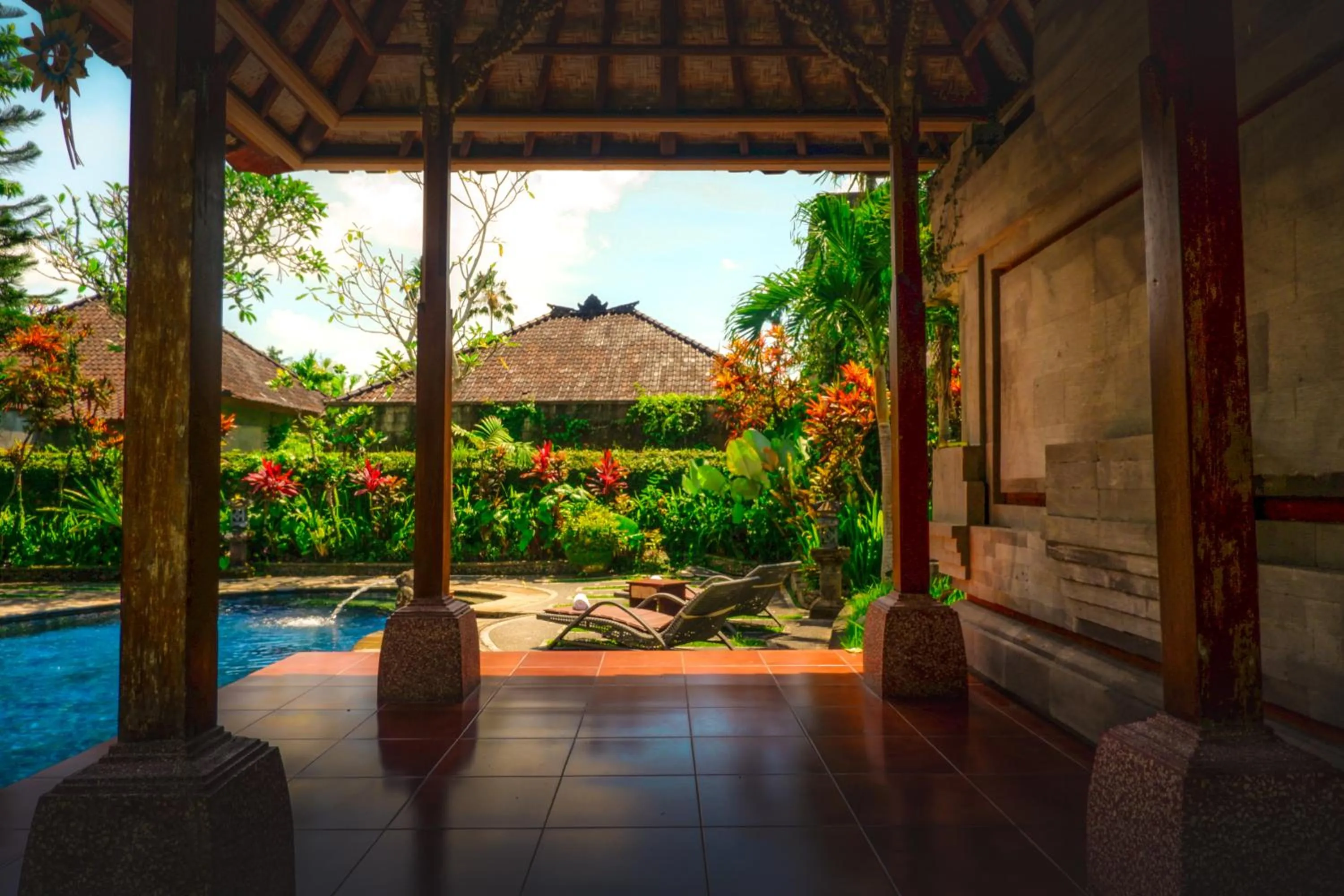 Swimming pool in Garden View Ubud