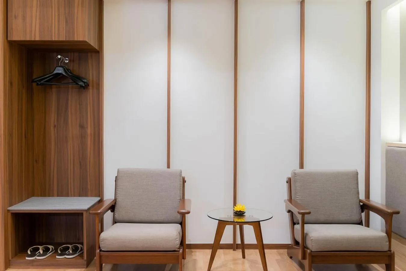 Seating area in True Siam Phayathai Hotel