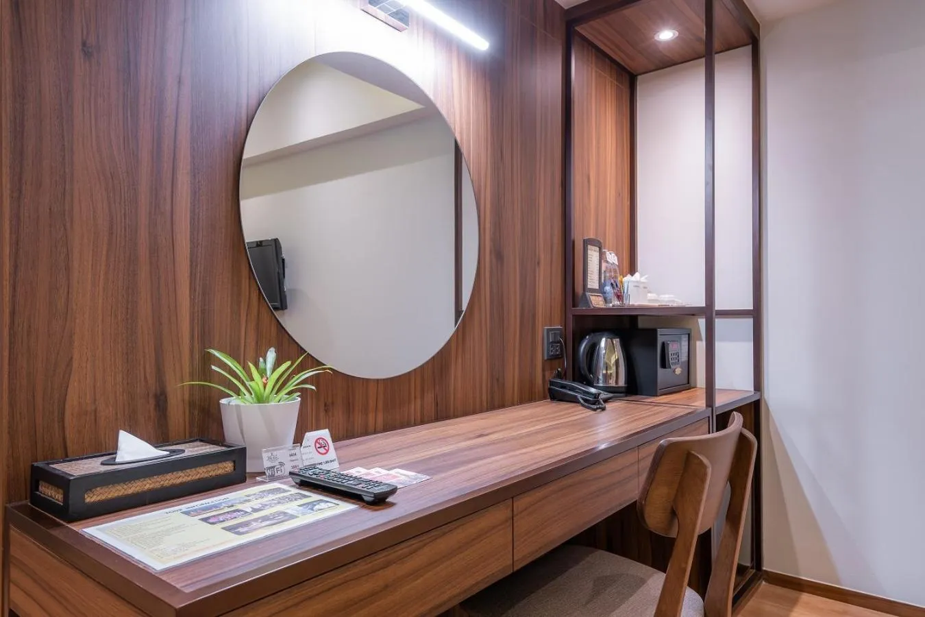 Seating area in True Siam Phayathai Hotel