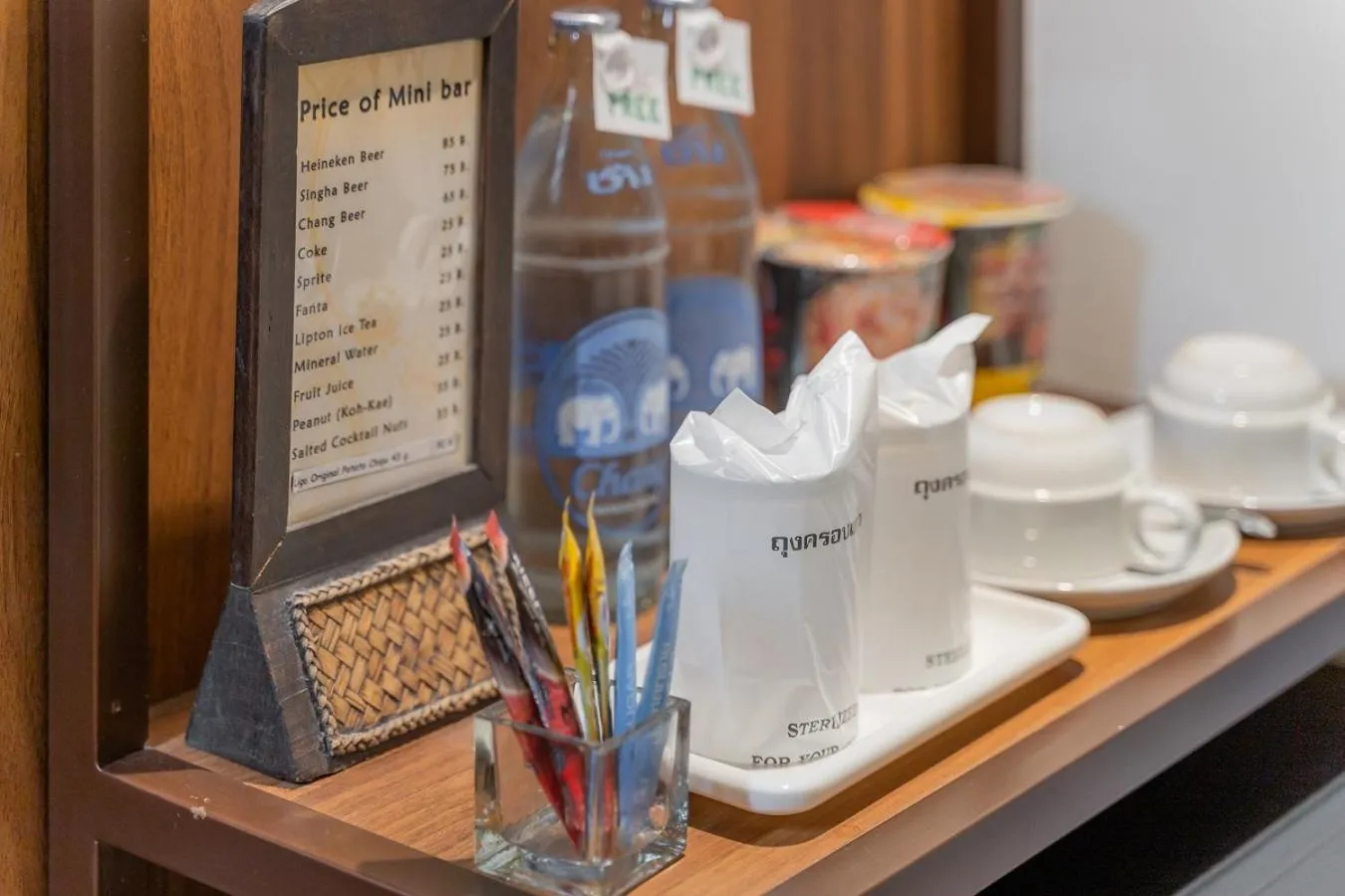 Drinks in True Siam Phayathai Hotel