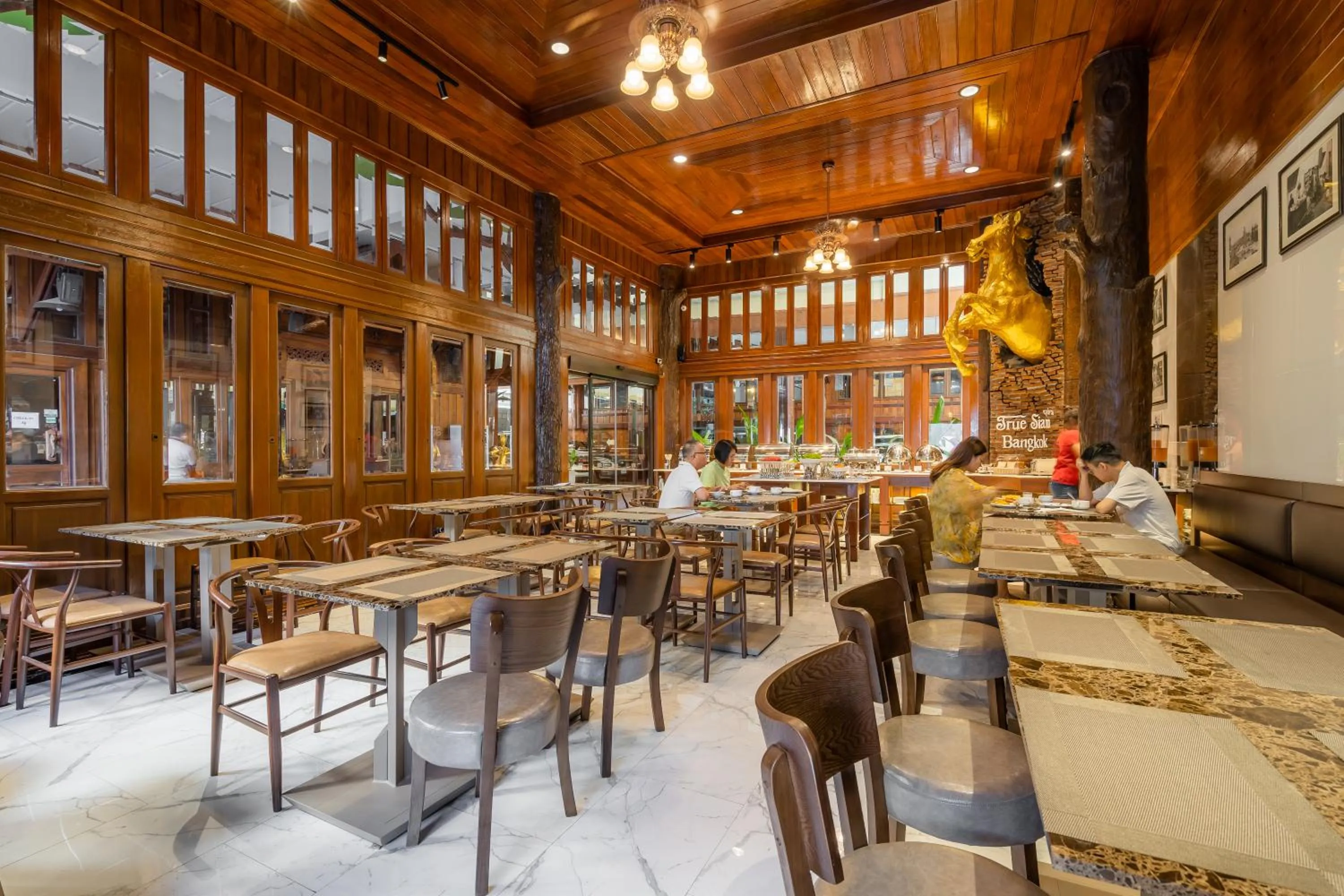 Breakfast in True Siam Phayathai Hotel