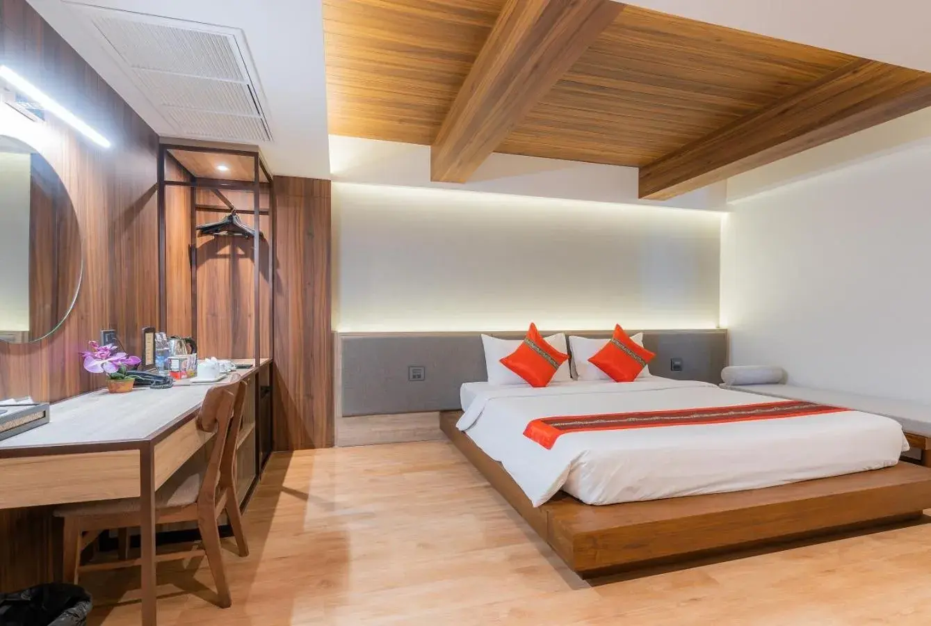 Photo of the whole room, Bed in True Siam Phayathai Hotel Photo of the whole room, Bed in True Siam Phayathai Hotel