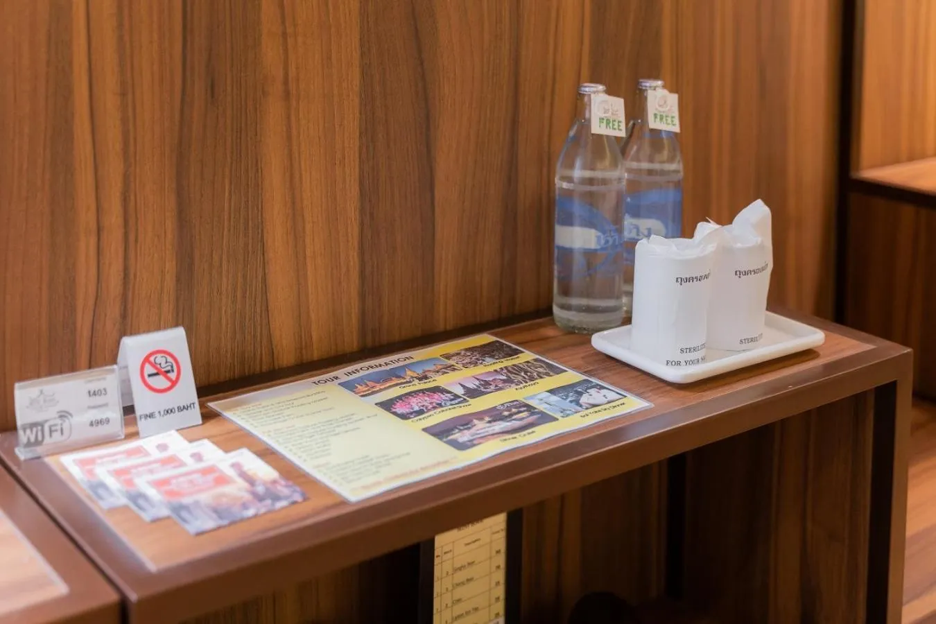 Food and drinks in True Siam Phayathai Hotel