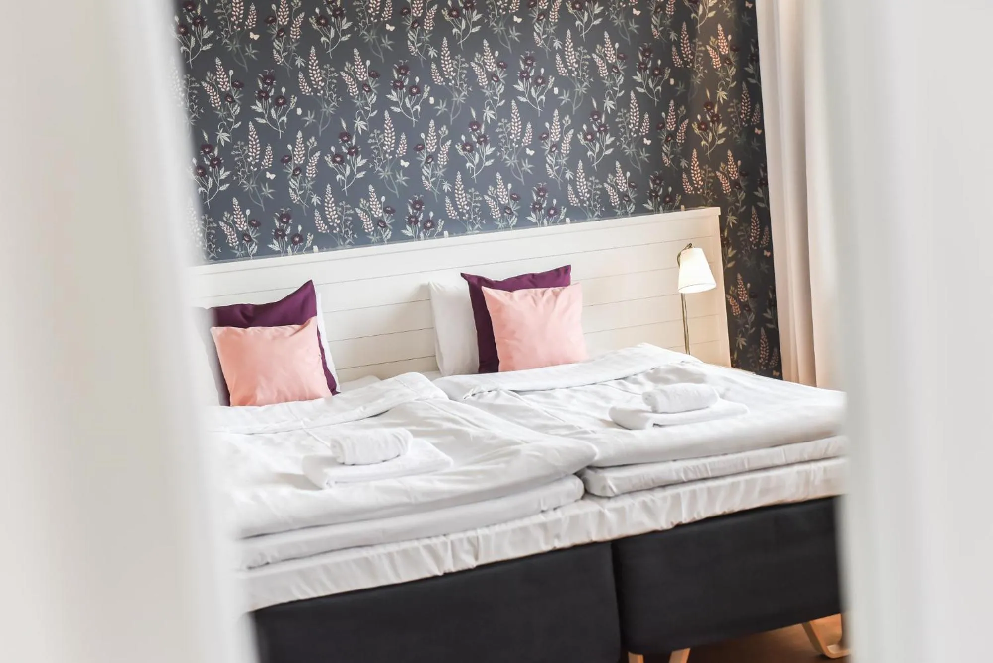 Bed in Hotel Sea Front