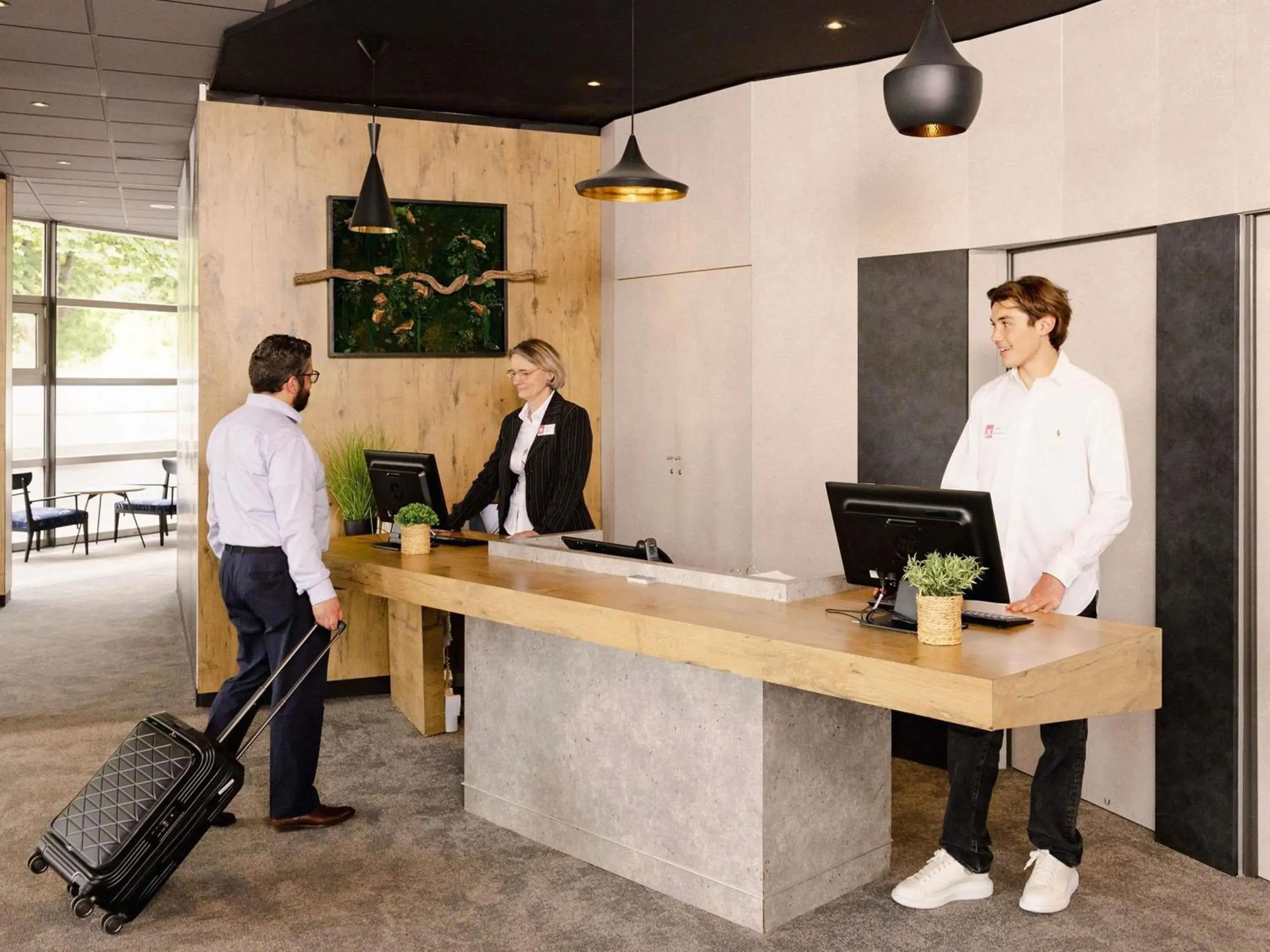 Lounge or bar in ibis Nancy Centre Stanislas Lounge or bar in ibis Nancy Centre Stanislas