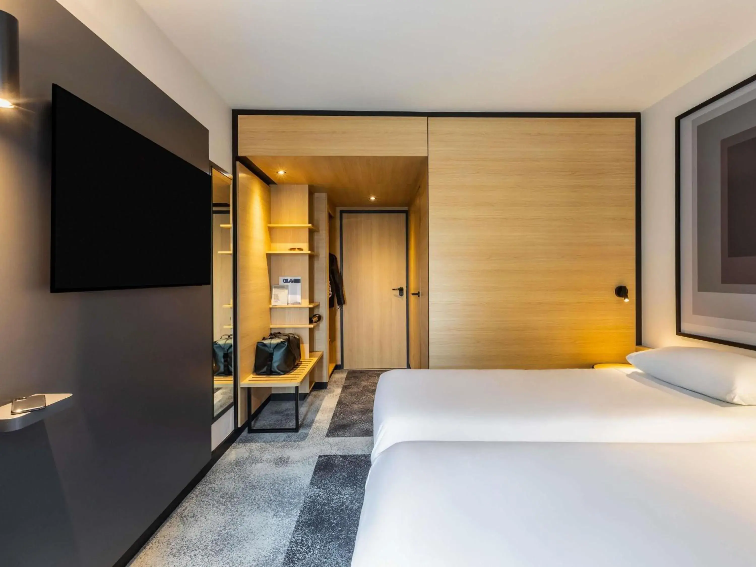 Standard Twin Room in ibis Nancy Centre Stanislas Standard Twin Room in ibis Nancy Centre Stanislas