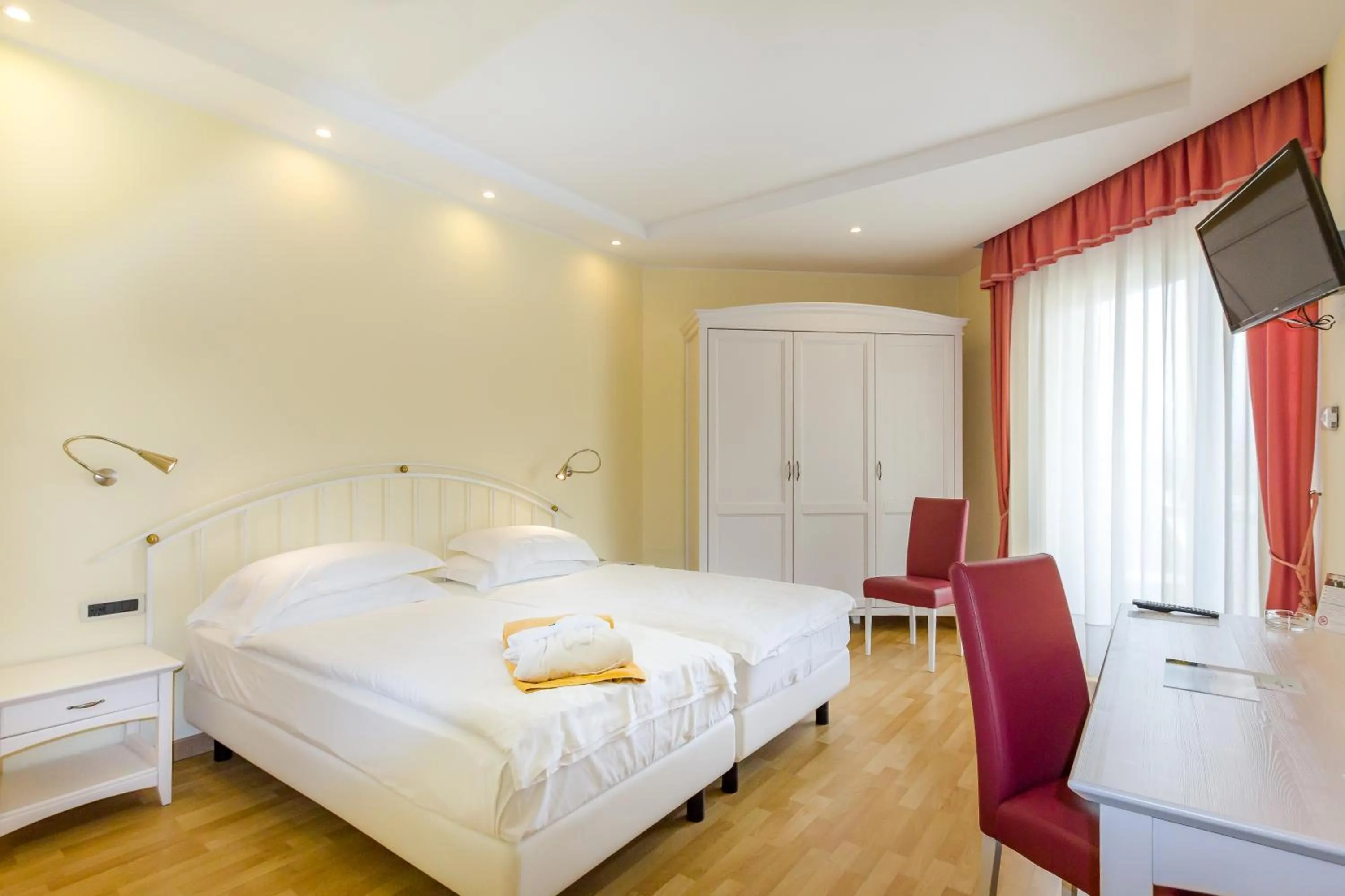 Bed in Hotel Terme Leonardo