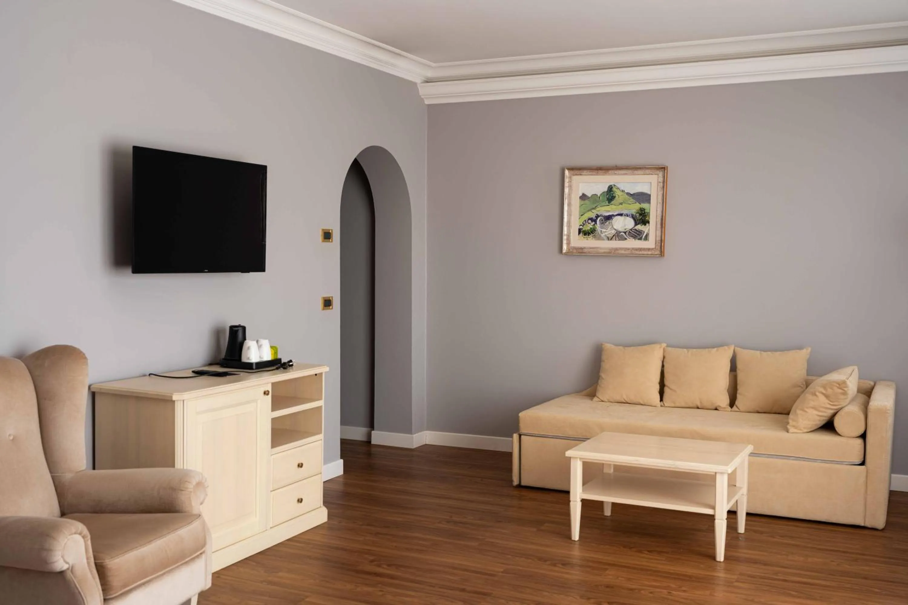 Living room in Hotel Terme Leonardo