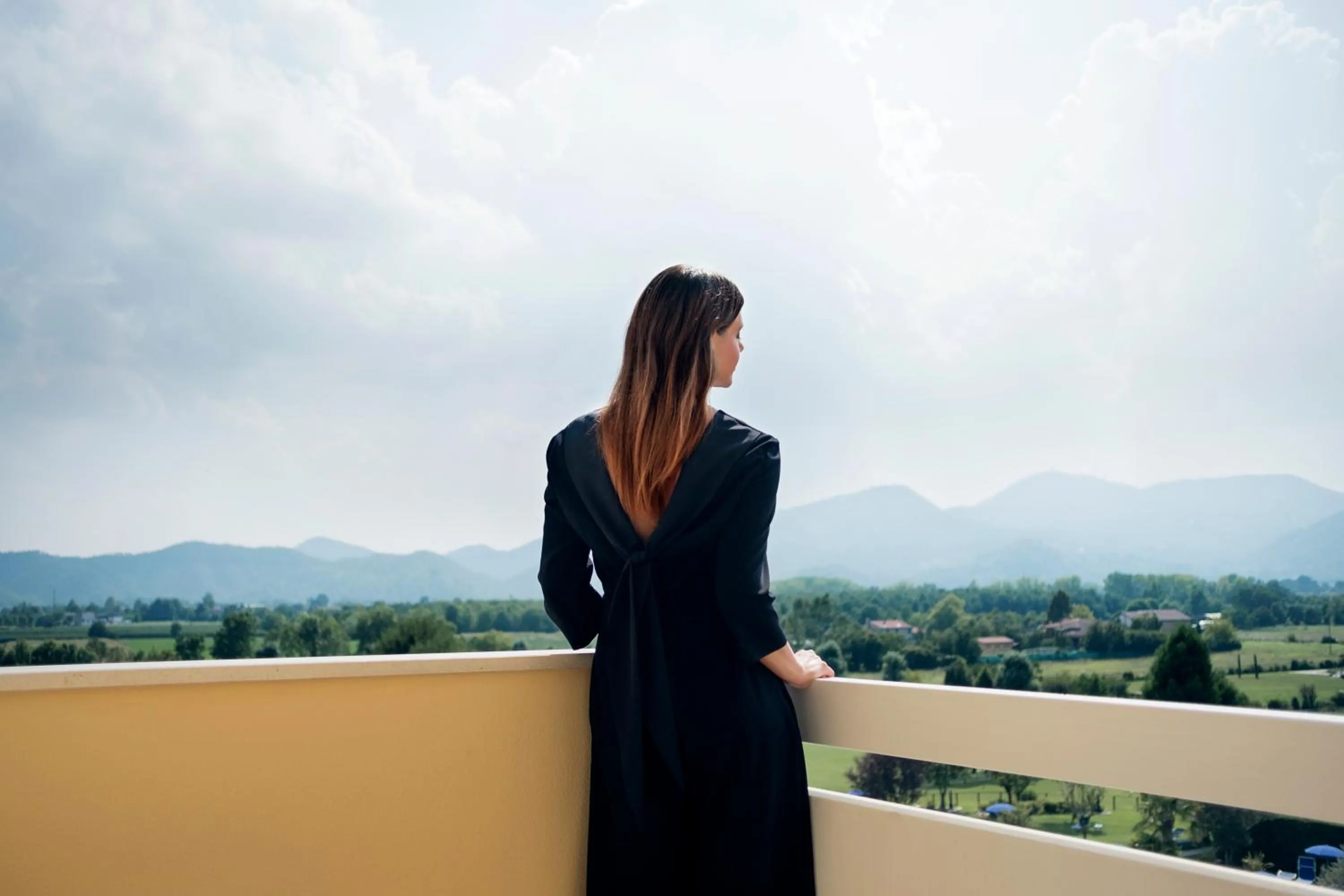 Balcony/Terrace in Hotel Terme Leonardo