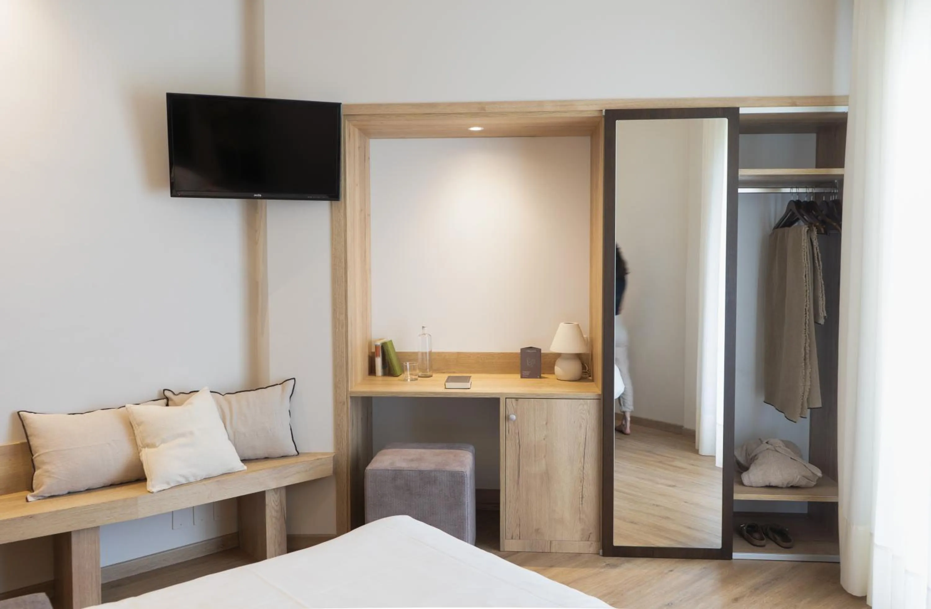 Bedroom, Bed in Hotel Terme Leonardo