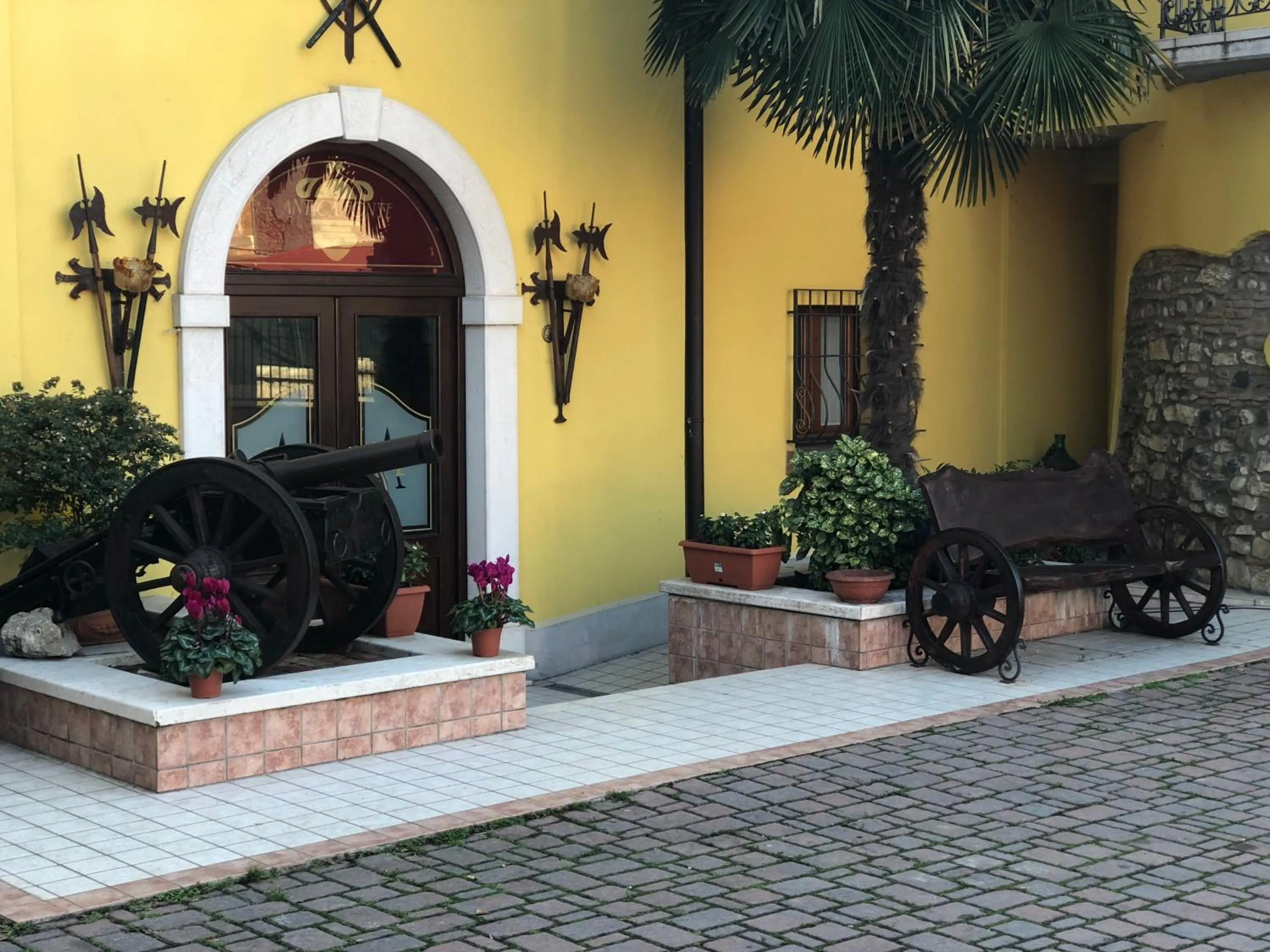 Facade/entrance in Hotel Antica Fonte