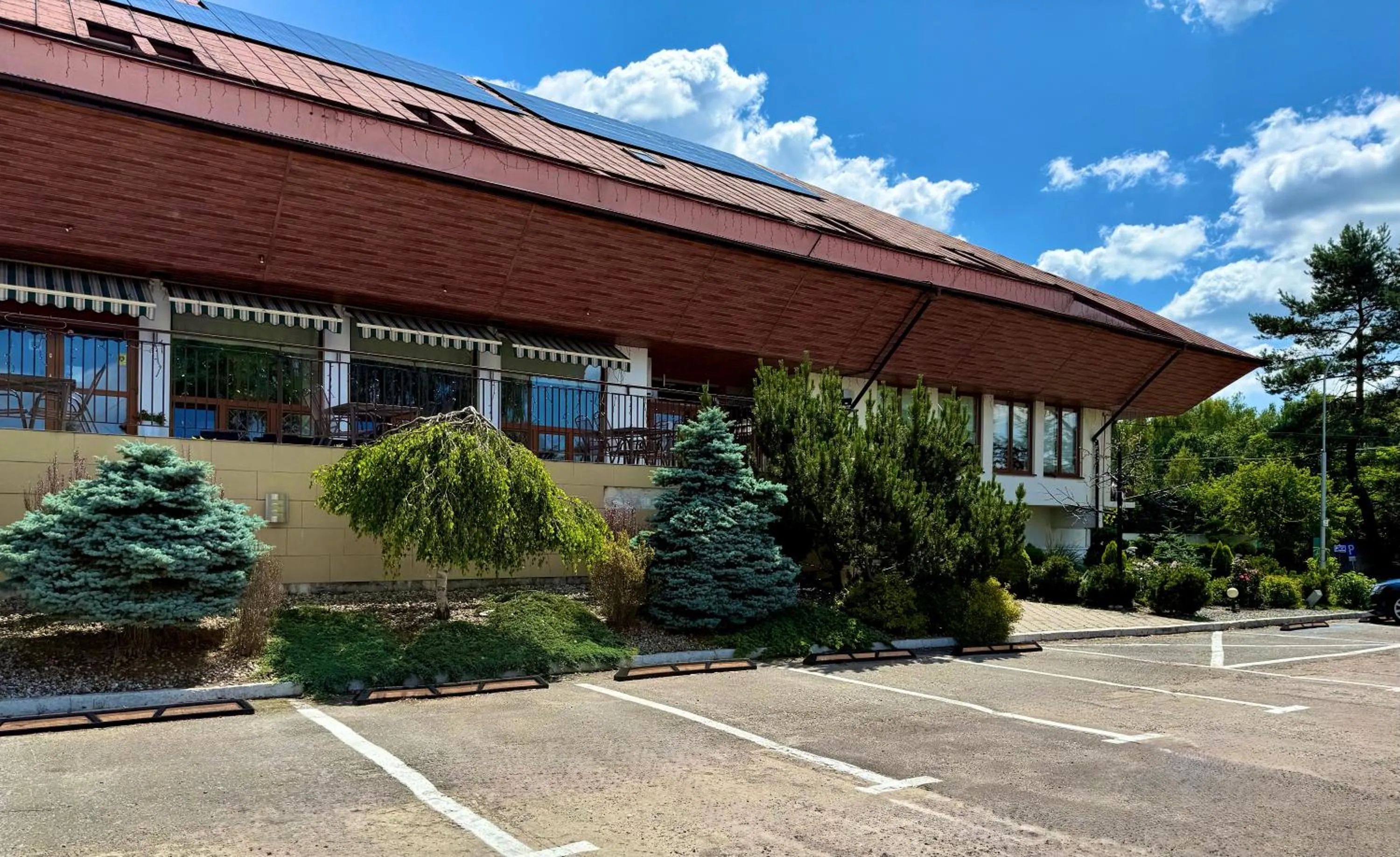 Property building in Hotel Zajazd Tumidaj