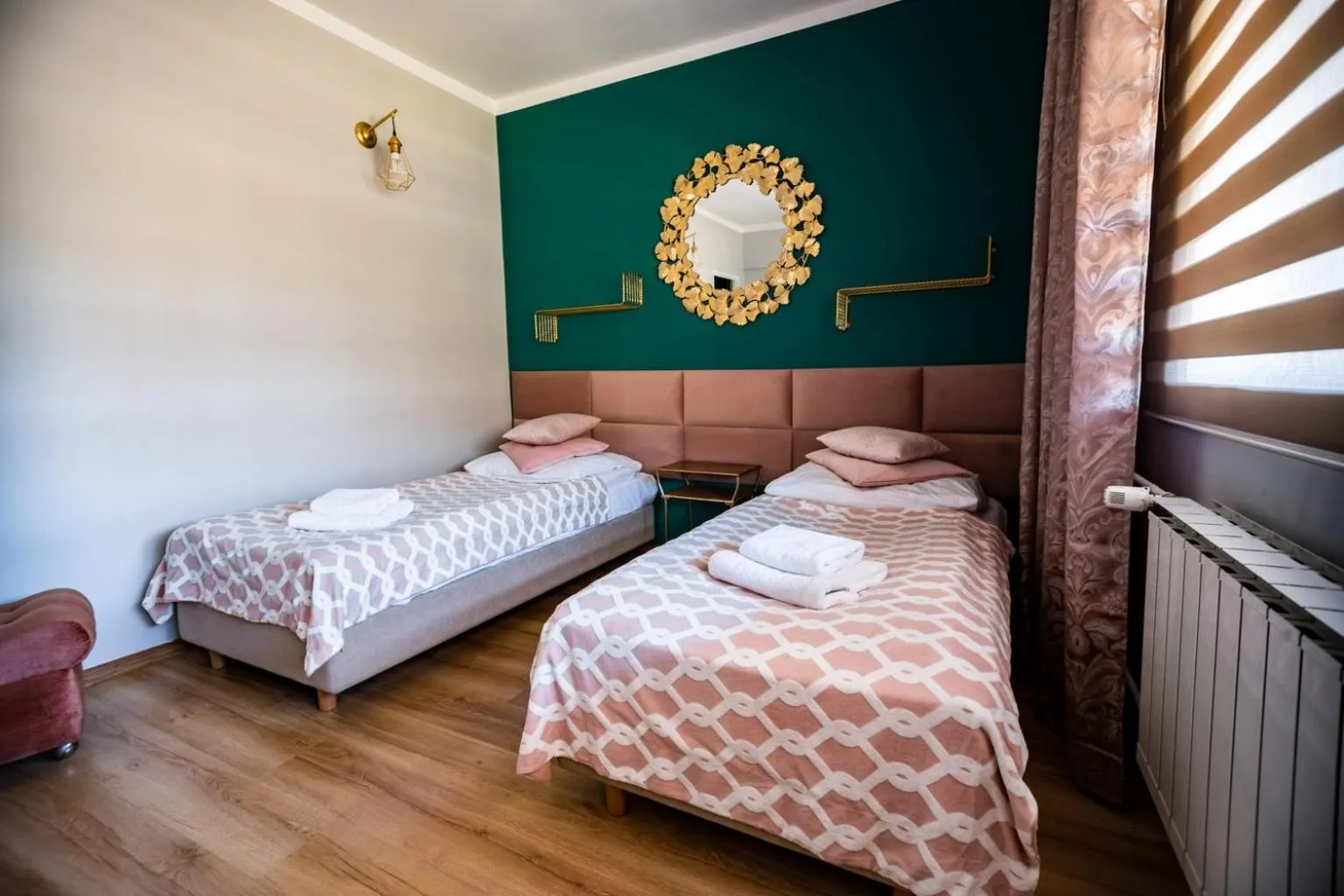 Bed in Hotel Zajazd Tumidaj