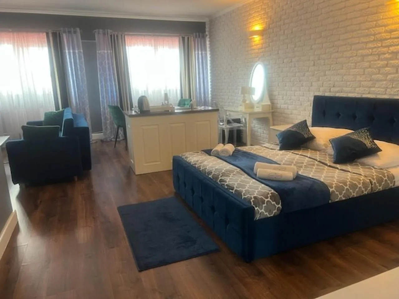 Bed in Hotel Zajazd Tumidaj