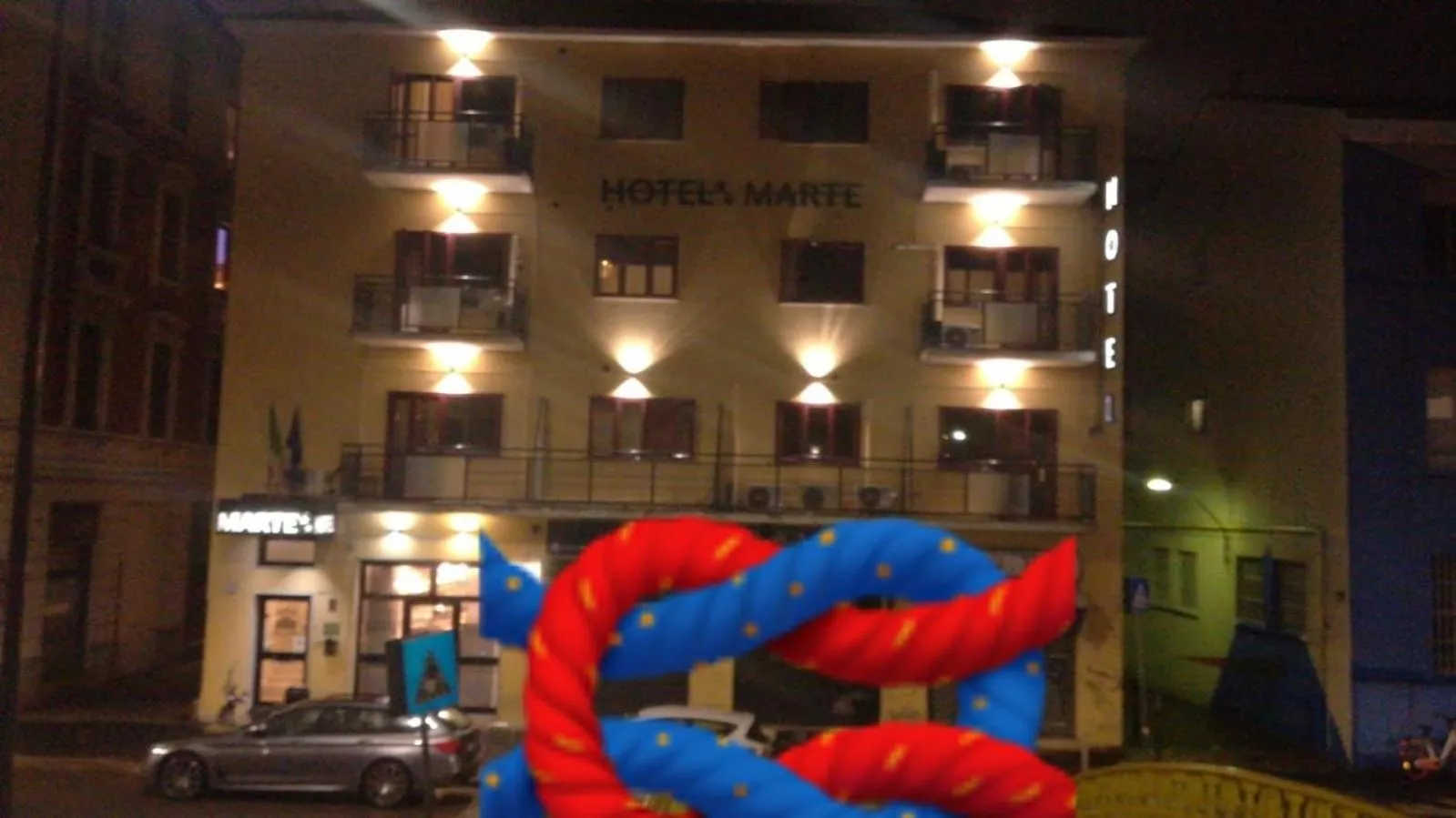 Property Building in Hotel Marte