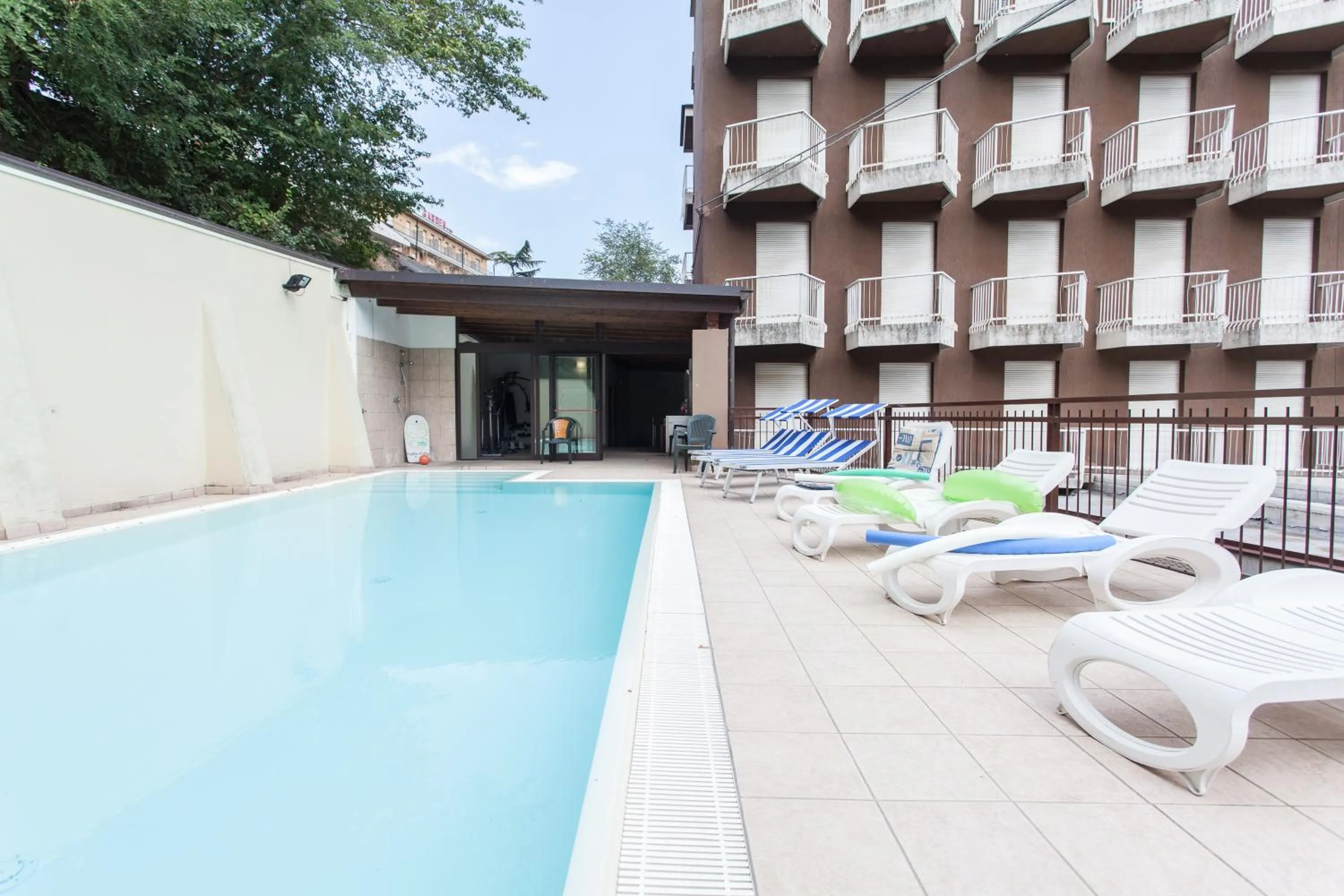 Swimming pool in Hotel Quisisana