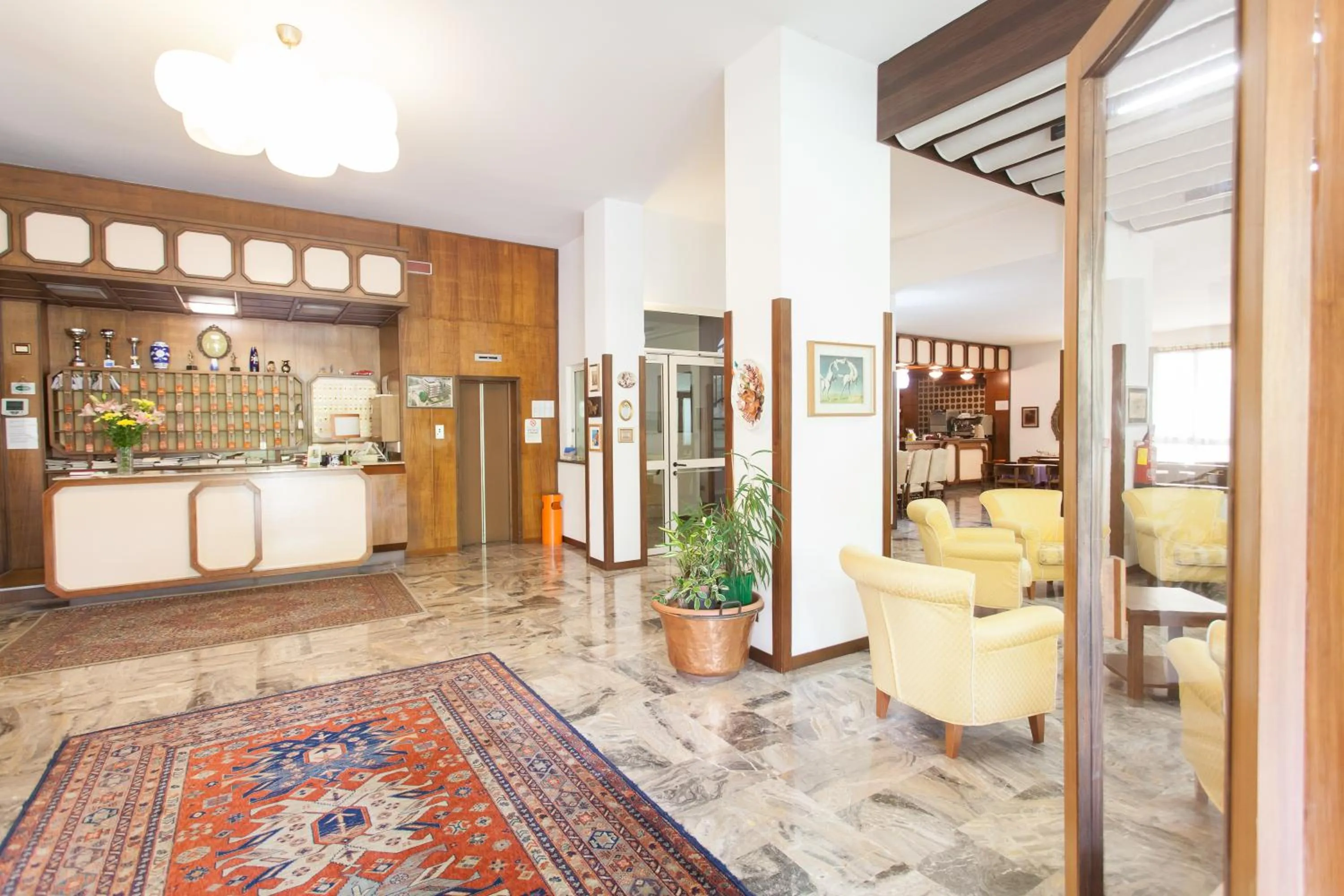 Lobby or reception in Hotel Quisisana