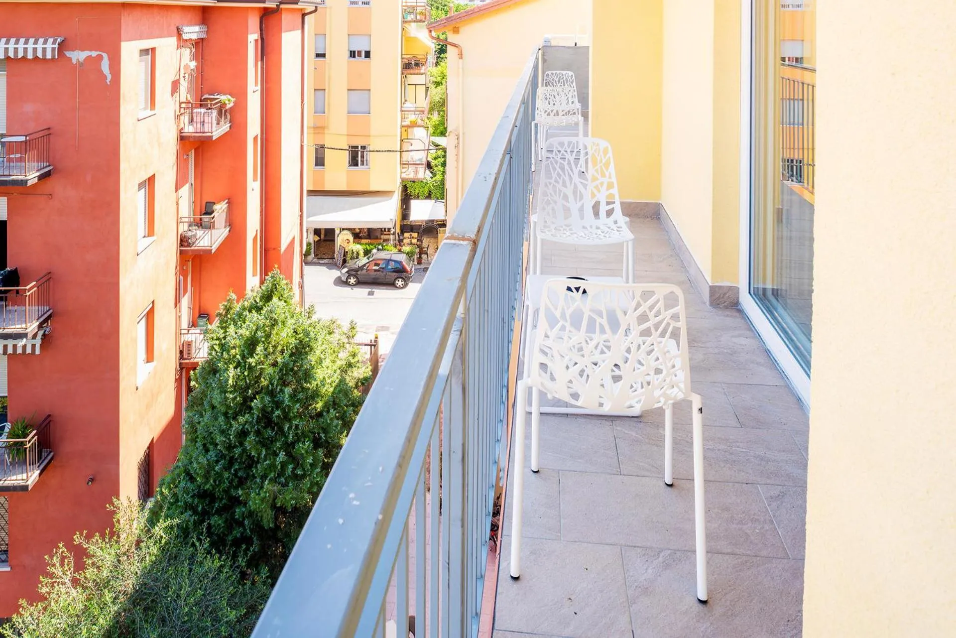 Balcony/Terrace in Hotel Centrale