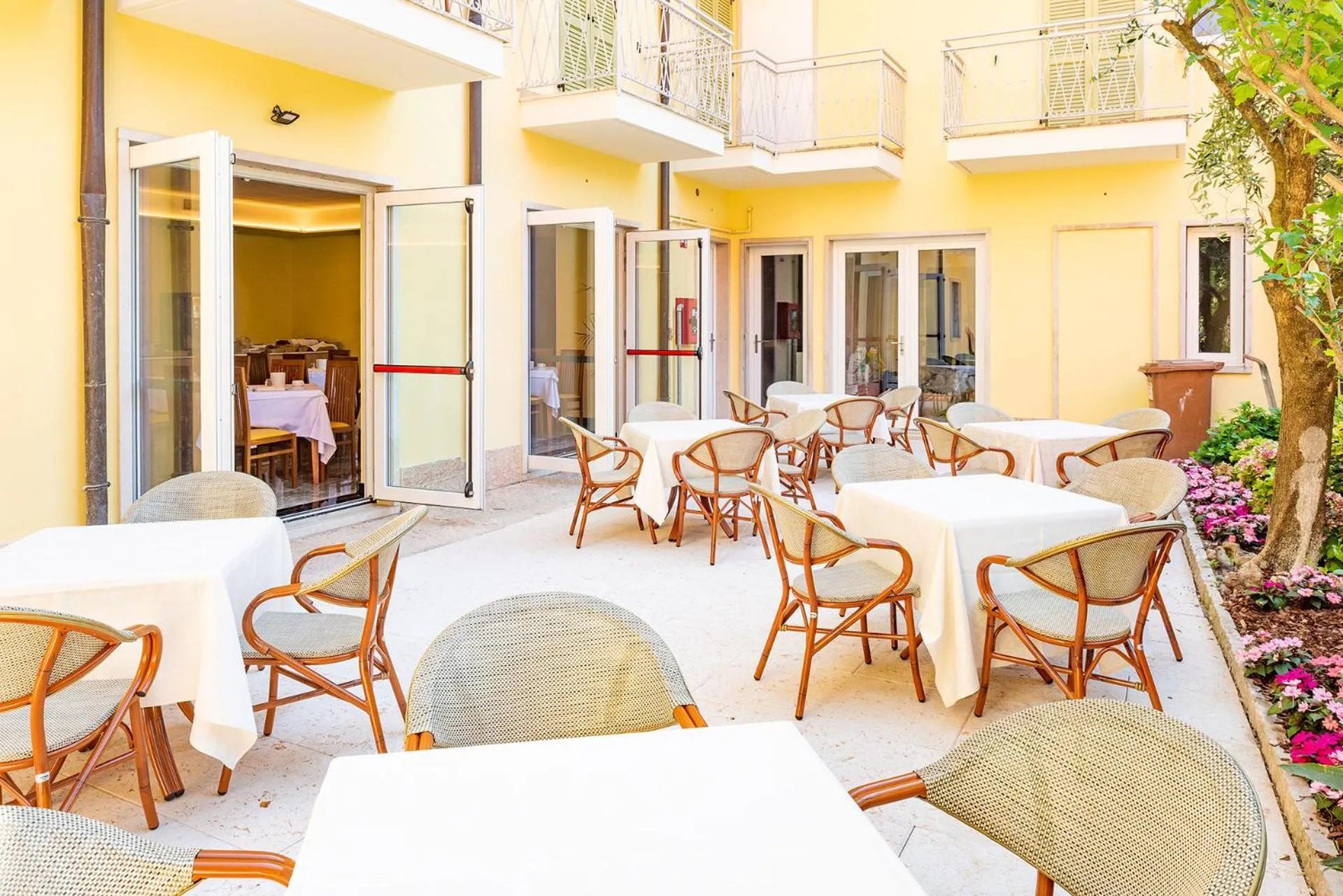 Garden in Hotel Centrale