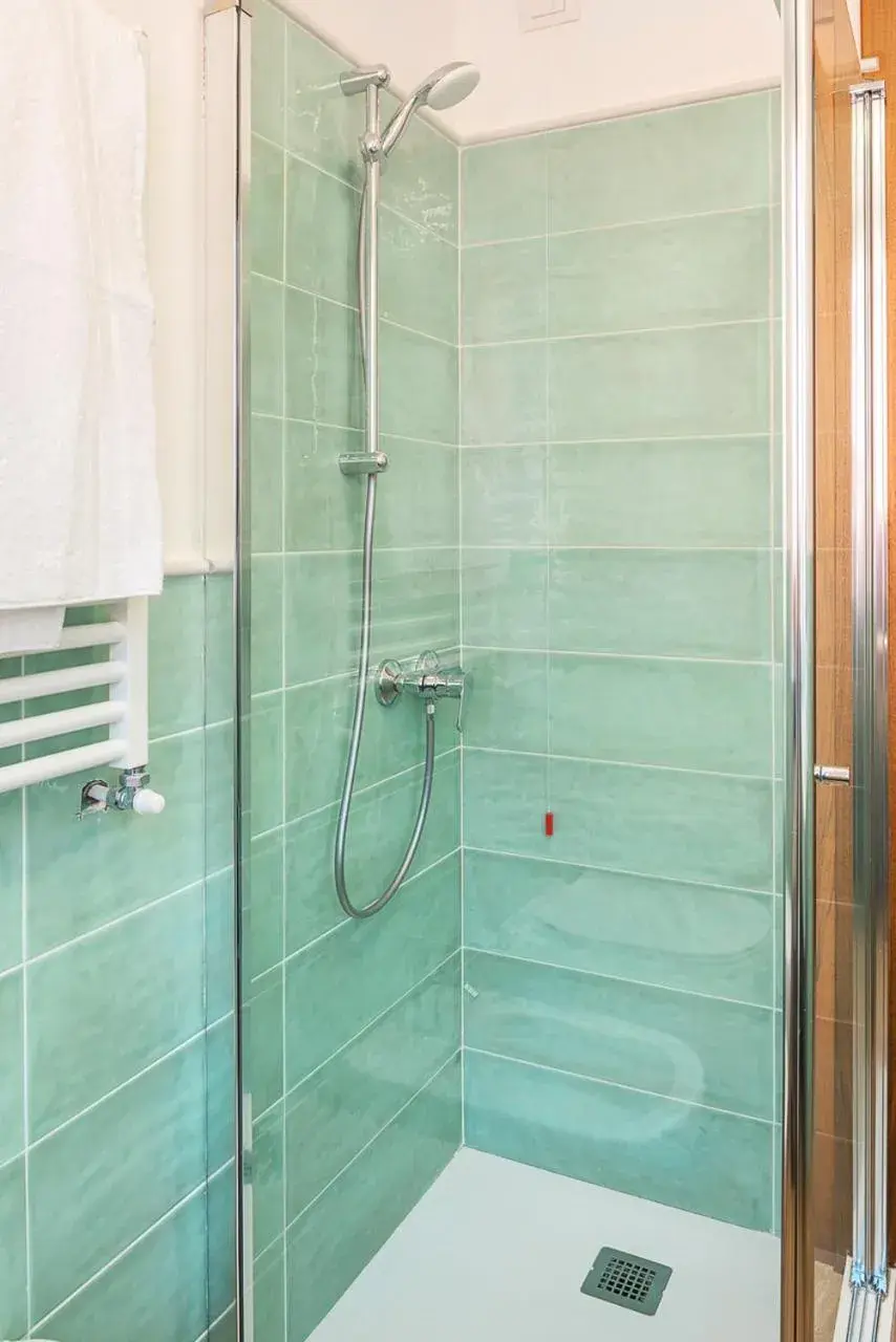 Shower, Bathroom in Hotel Centrale