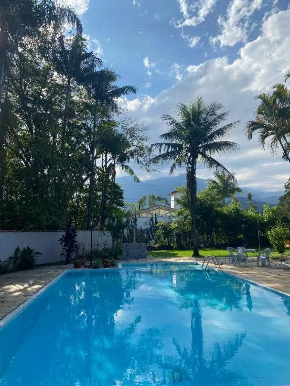 Pool view in Pousada Flor de Penedo