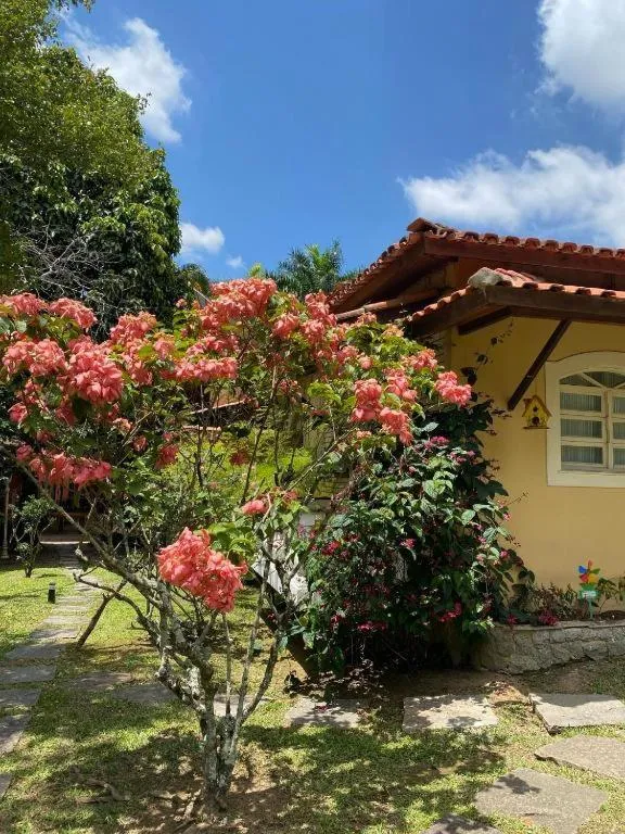 Garden view in Pousada Flor de Penedo