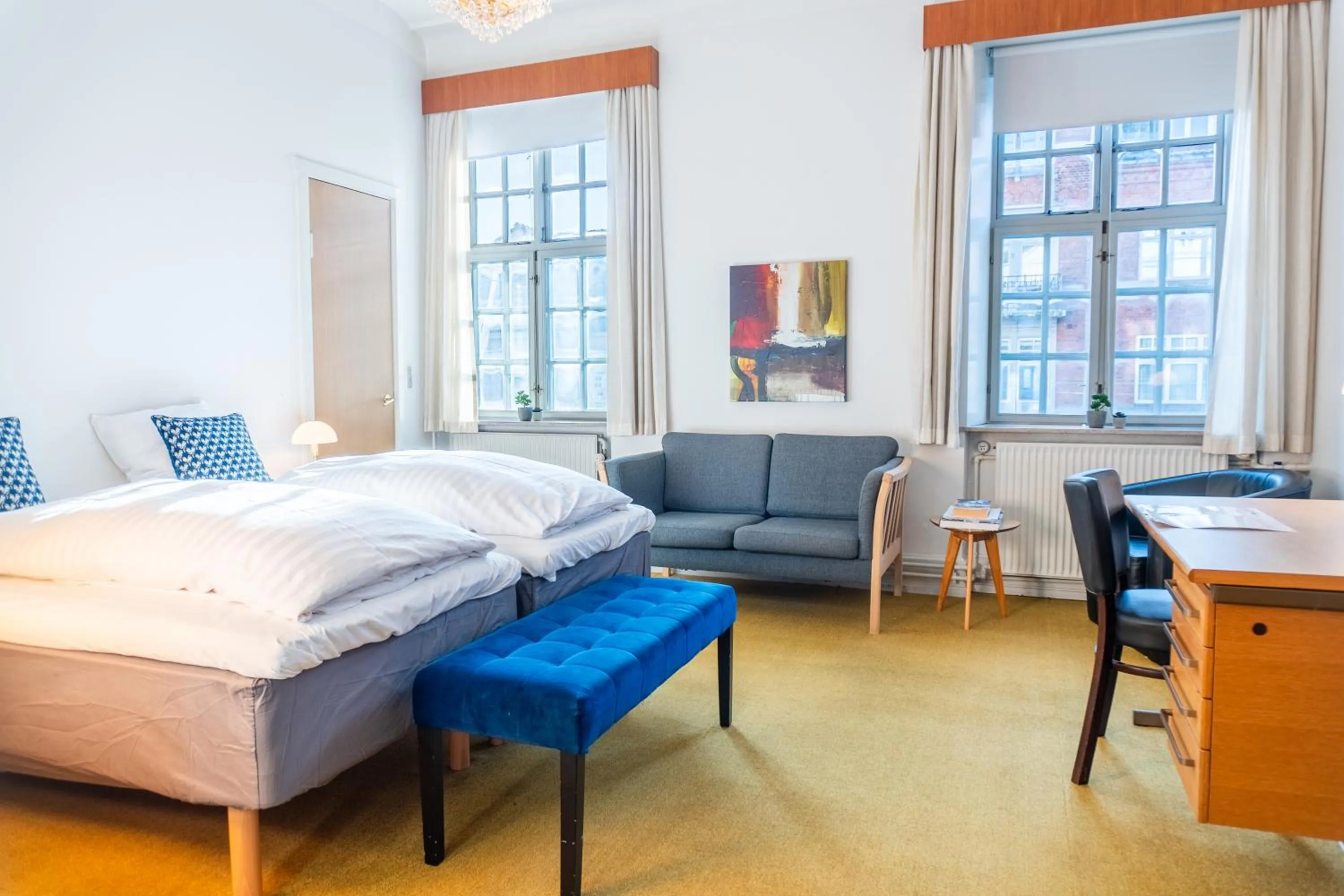 Photo of the whole room, Bed in Palads Hotel