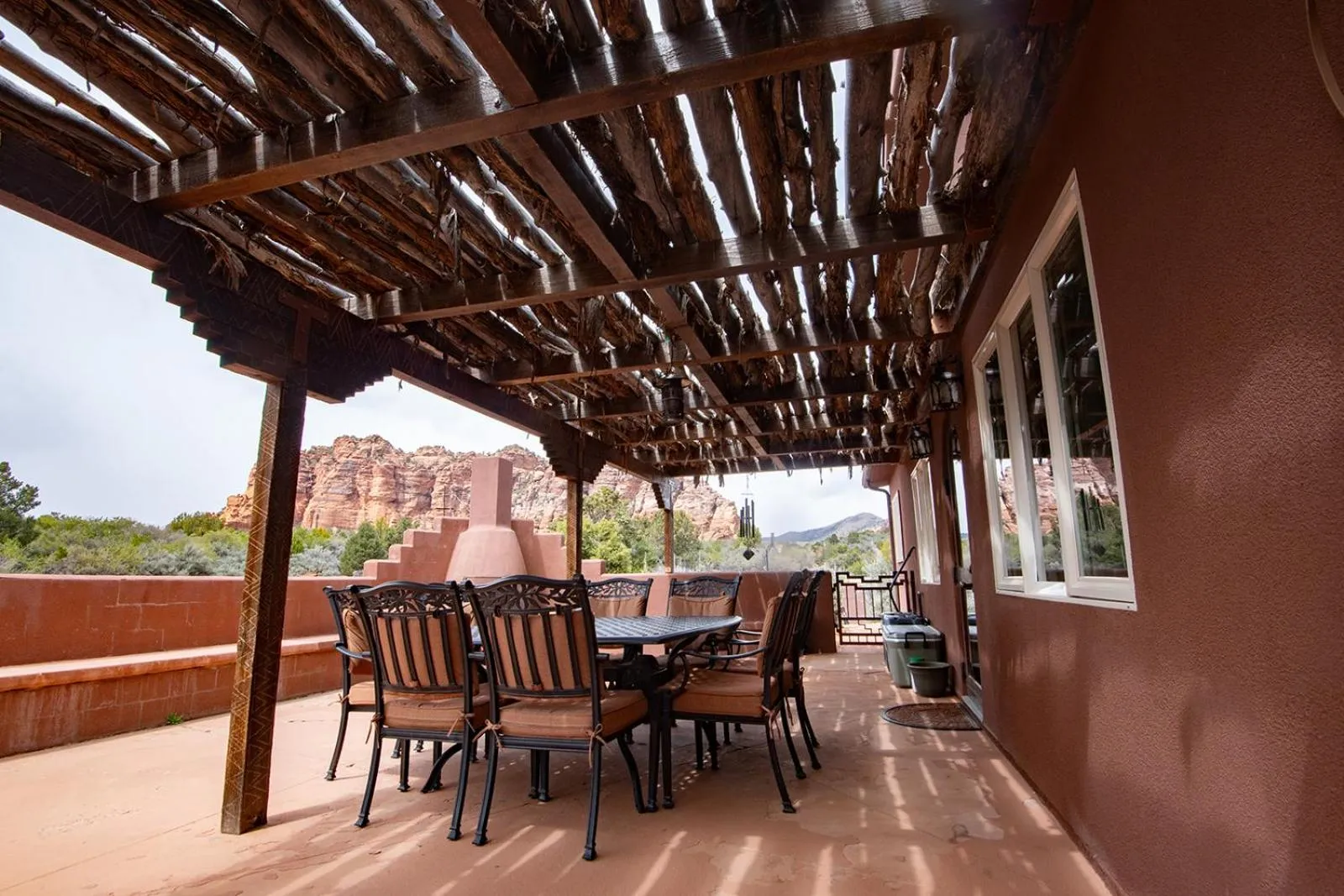 Patio in Zion Villa True North