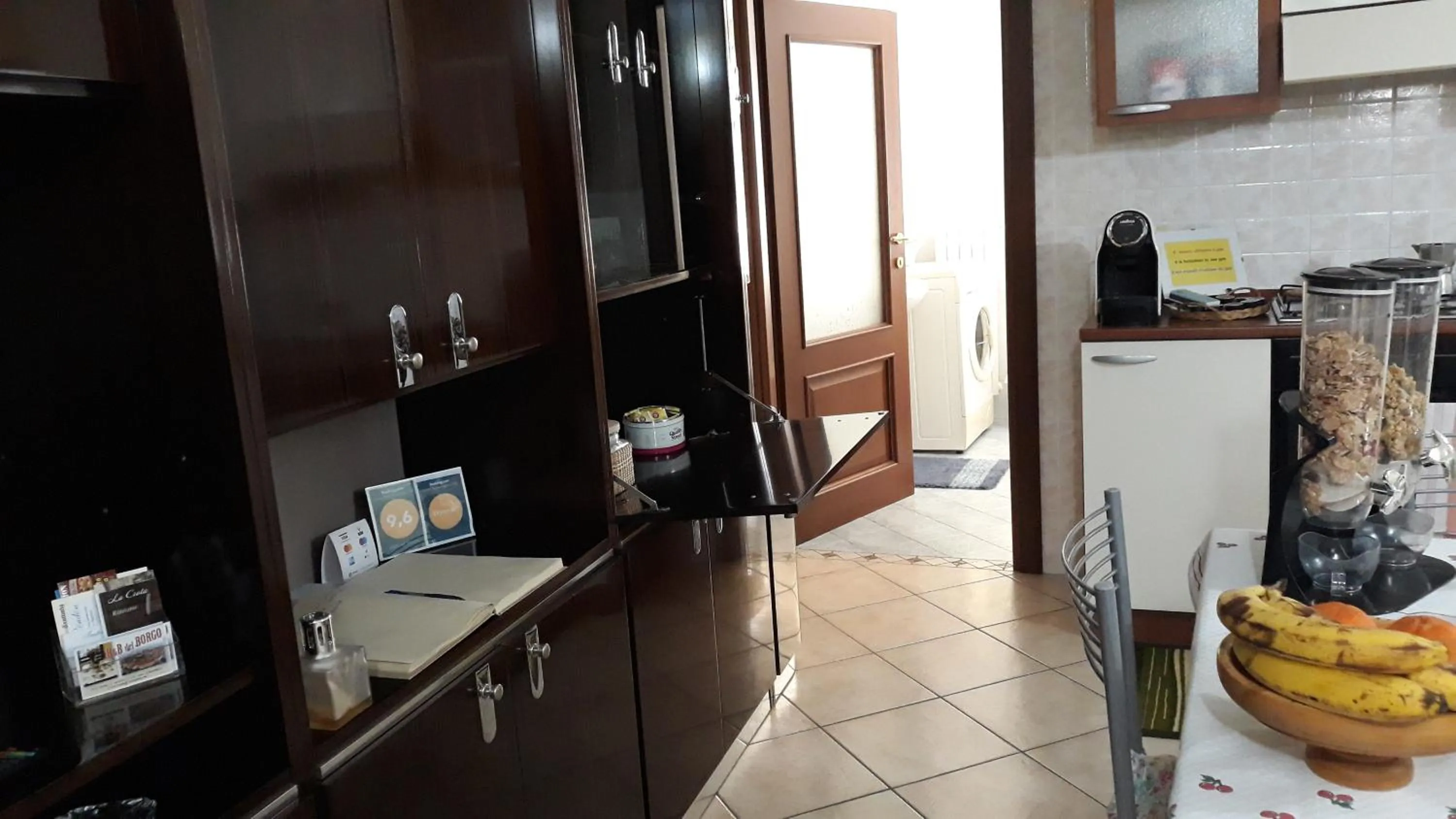 Food and drinks in B&B del Borgo