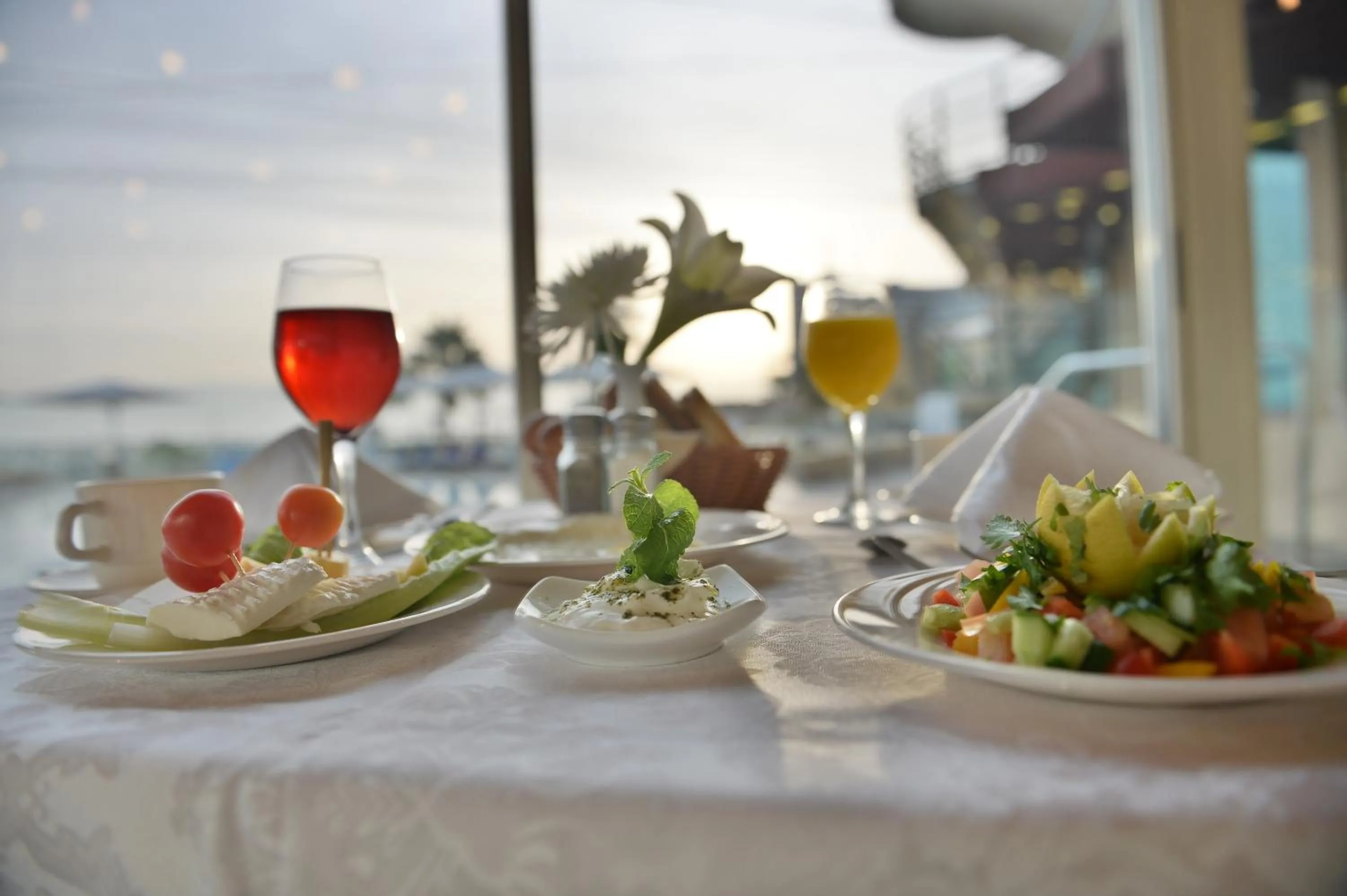 Food in Herbert Samuel Hod Dead Sea Hotel