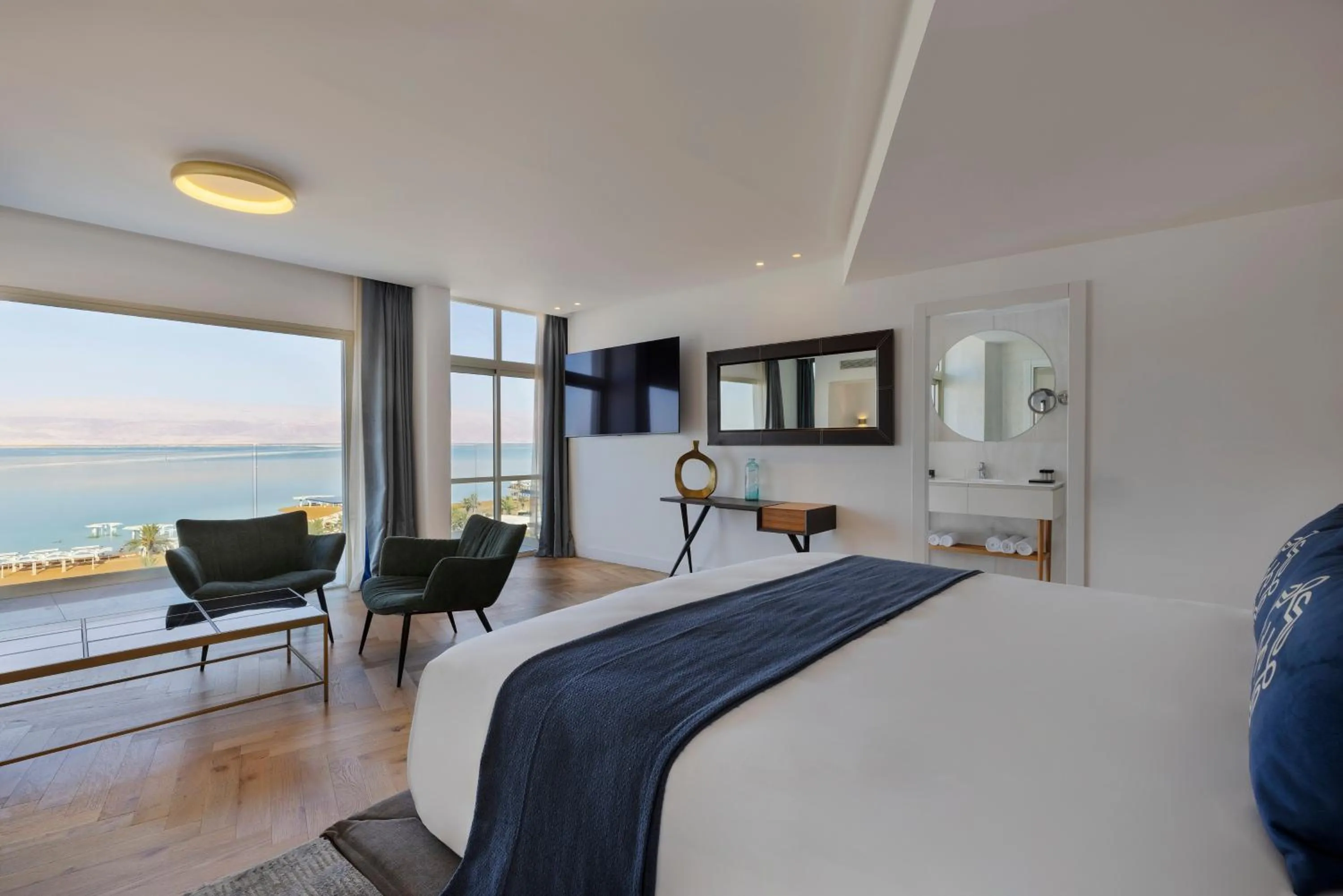 Nearby landmark, Bed in Herbert Samuel Hod Dead Sea Hotel