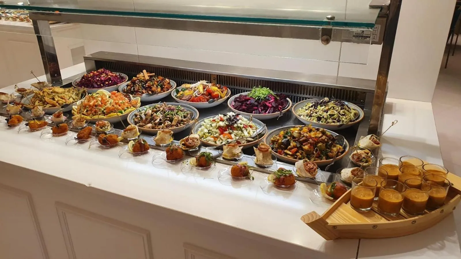 Dinner in Herbert Samuel Hod Dead Sea Hotel