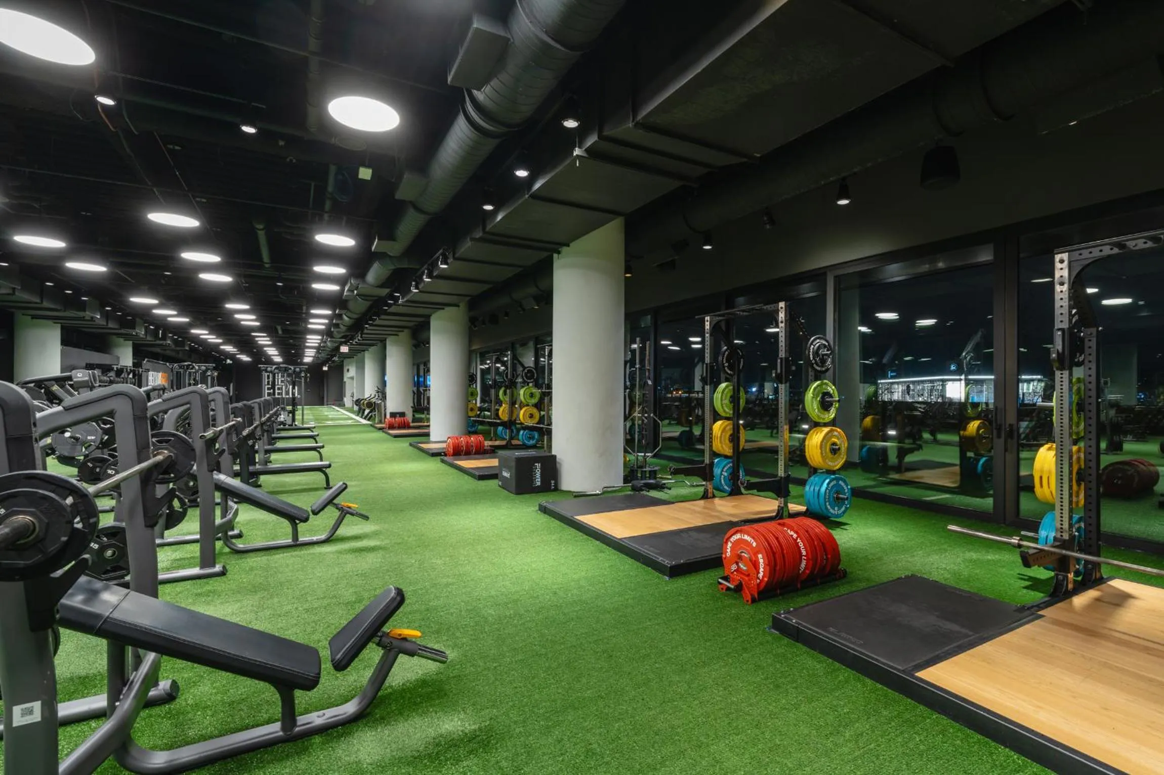 Fitness centre/facilities in The Hotel & Athletic Club at Midtown