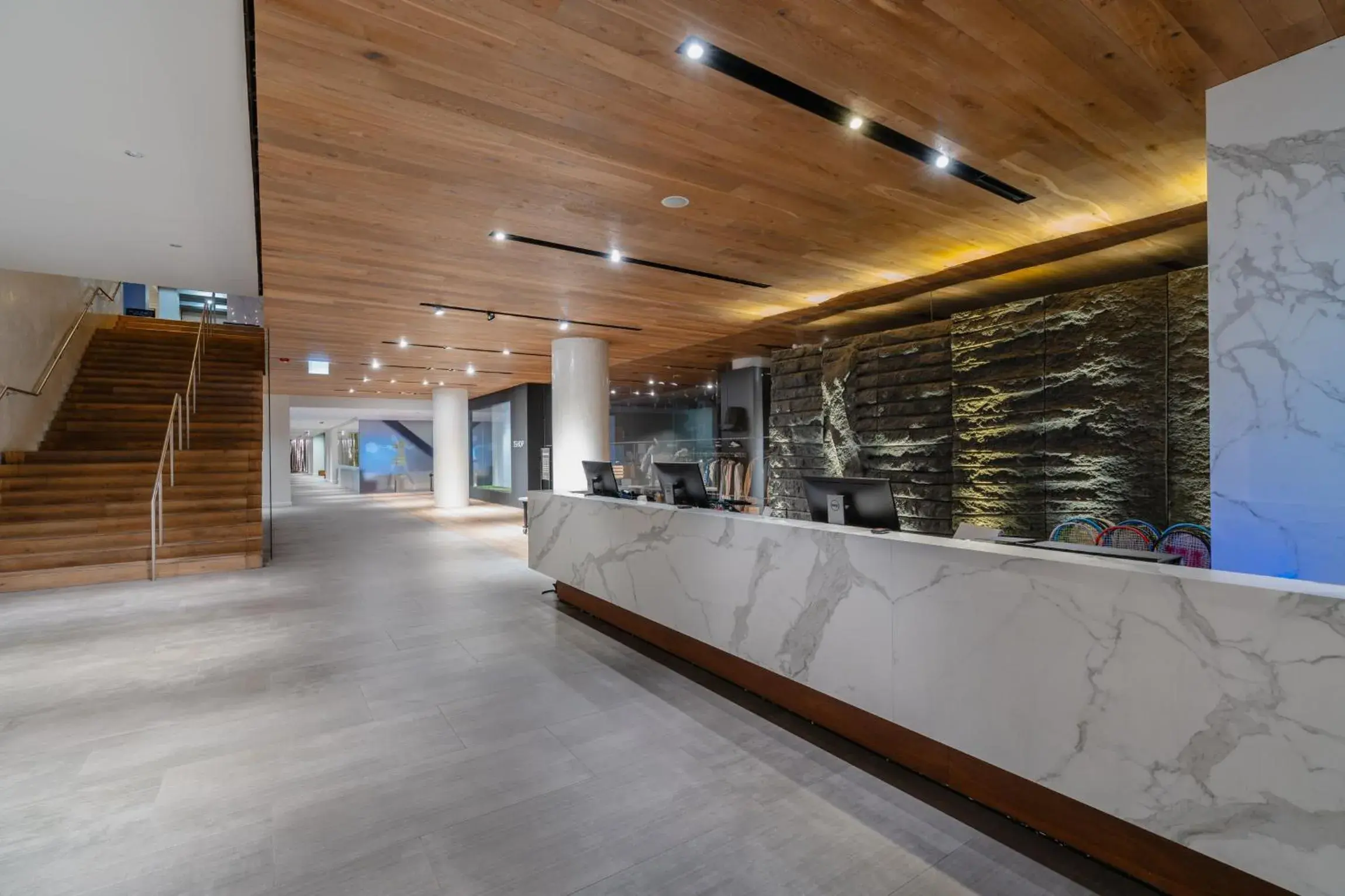 Lobby or reception in The Hotel & Athletic Club at Midtown Lobby or reception in The Hotel & Athletic Club at Midtown