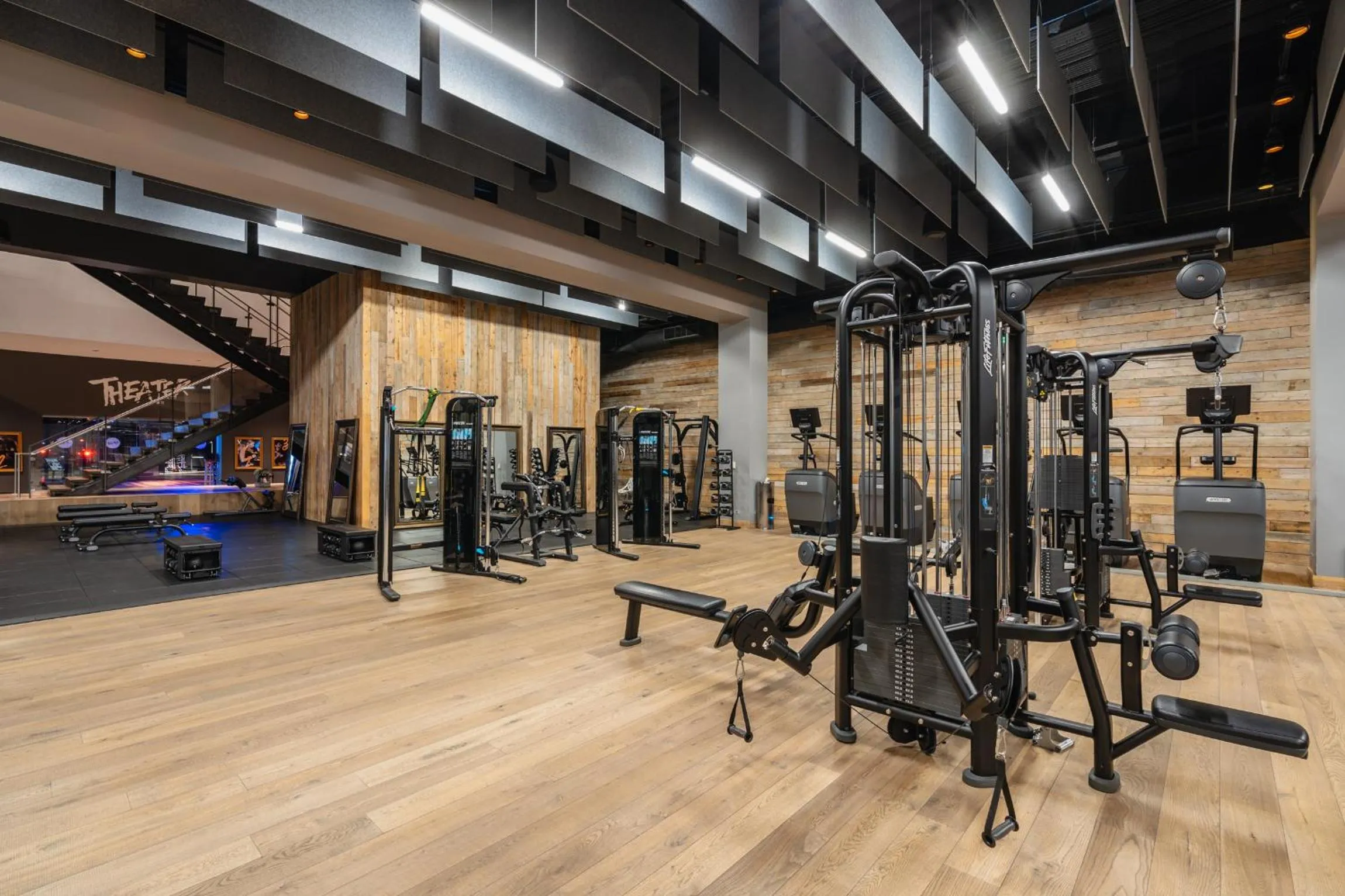 Fitness centre/facilities in The Hotel & Athletic Club at Midtown