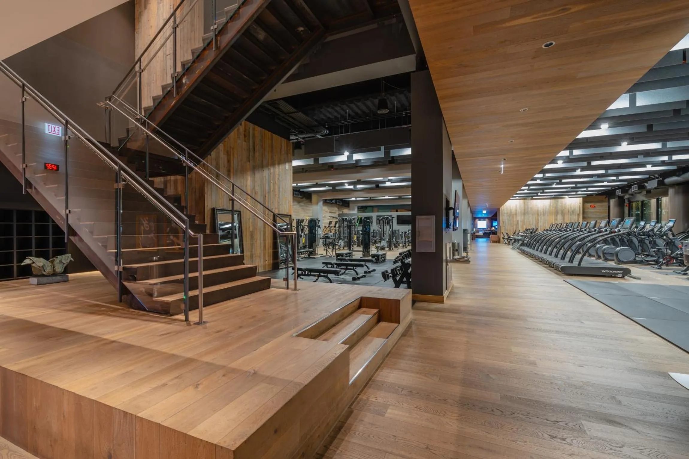 Fitness centre/facilities in The Hotel & Athletic Club at Midtown