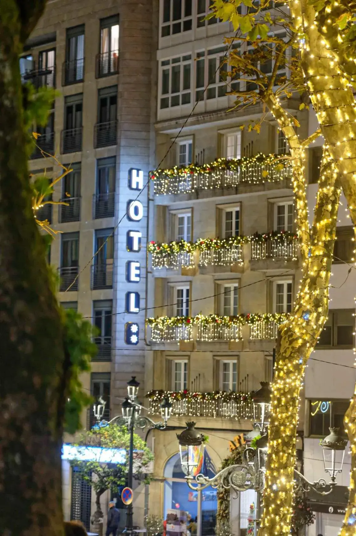 Property building in Hotel Atlántico Vigo Property building in Hotel Atlántico Vigo